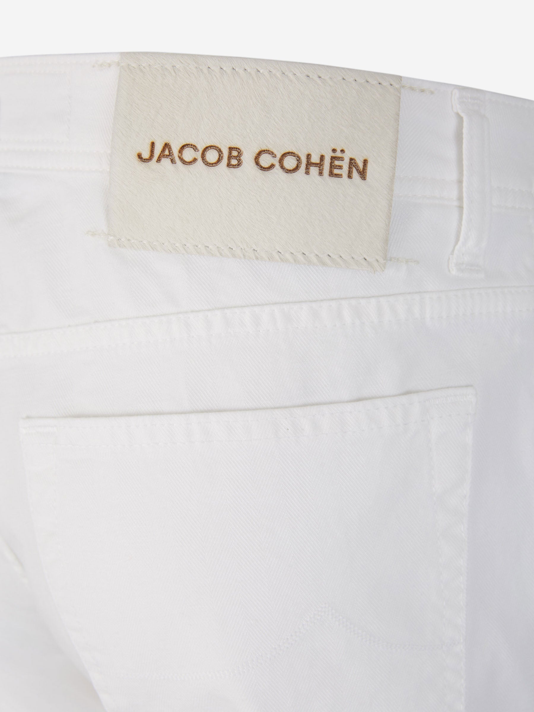 Outlet online Jacob Cohën Hombre Jeans Slim Fit Bard color Blanco sku 522-002621 01 - Foto 4