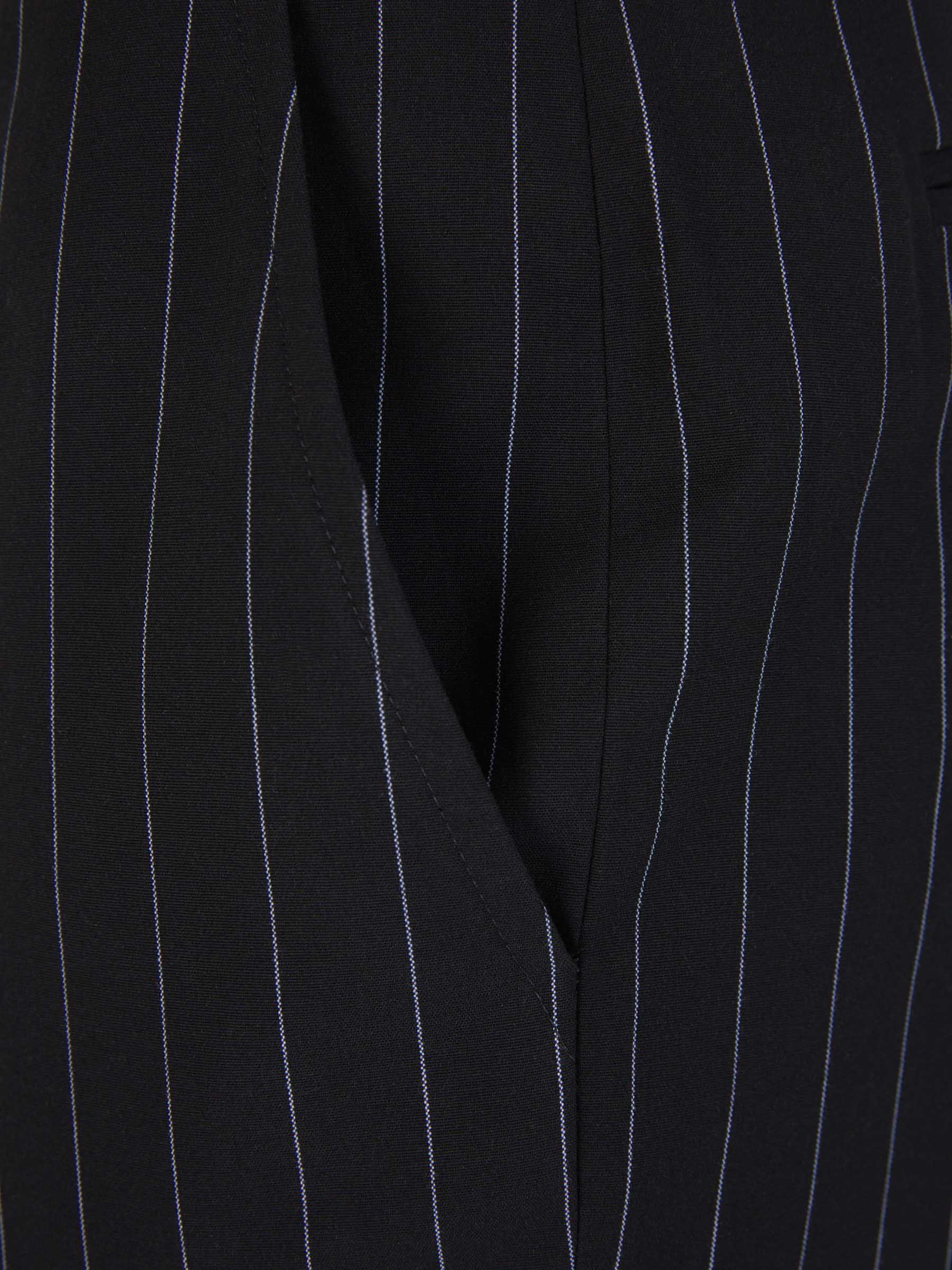 Outlet online The Attico Mujer Pantalones Cinturón Rayas color Azul Noche sku 761-003421 01 - Foto 4