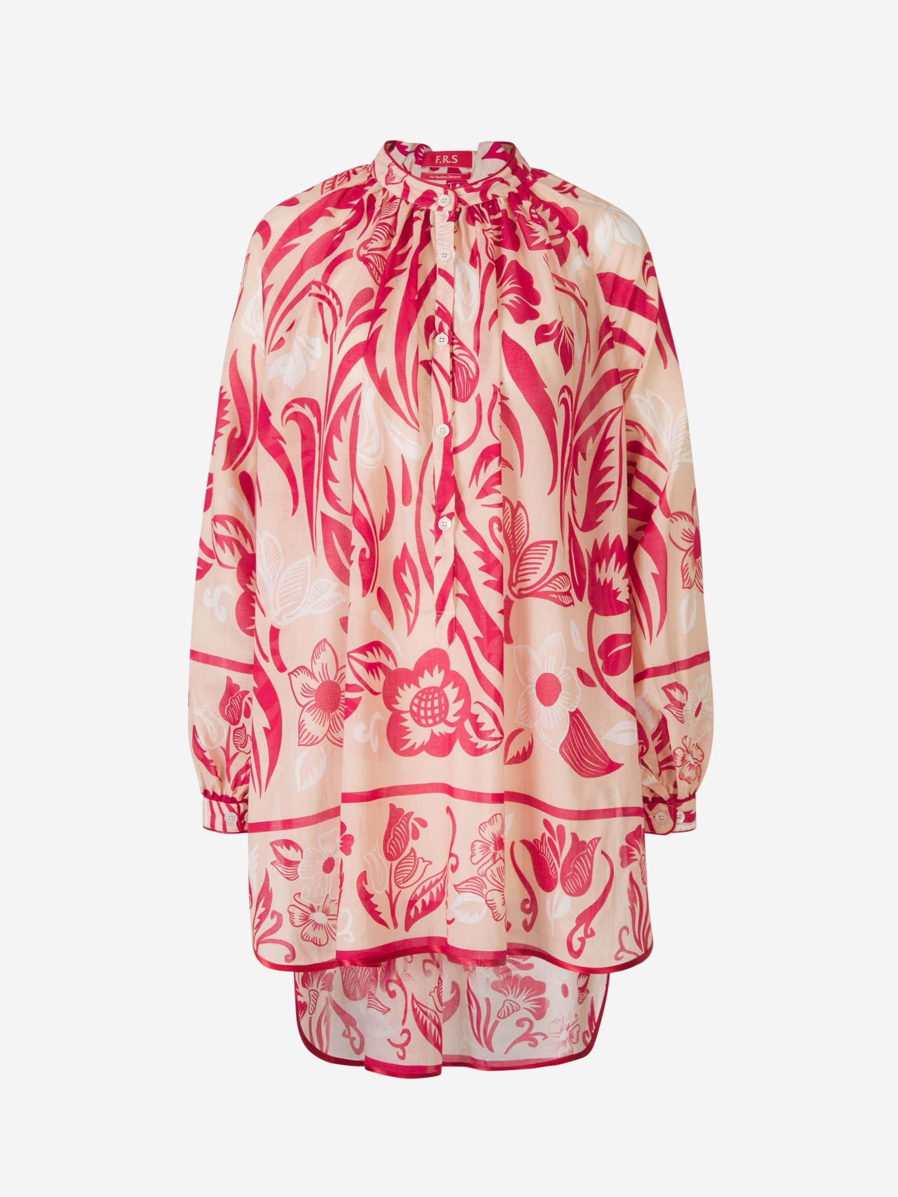 Outlet online For Restless Sleepers Mujer Vestido Mini Caftán Motivo Floral color Floral sku 731-005869 01 - Foto 1