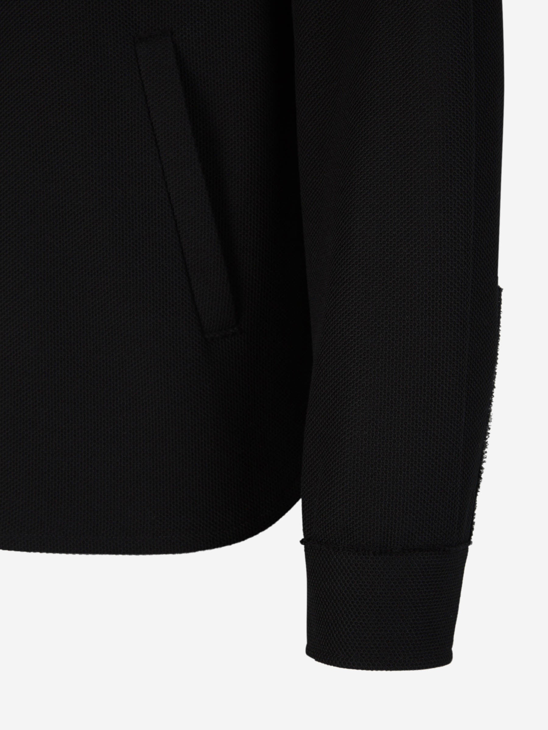 Outlet online Harris Wharf Hombre Sobrecamisa Algodón Bolsillos color Negro sku 512-002160 02 - Foto 5