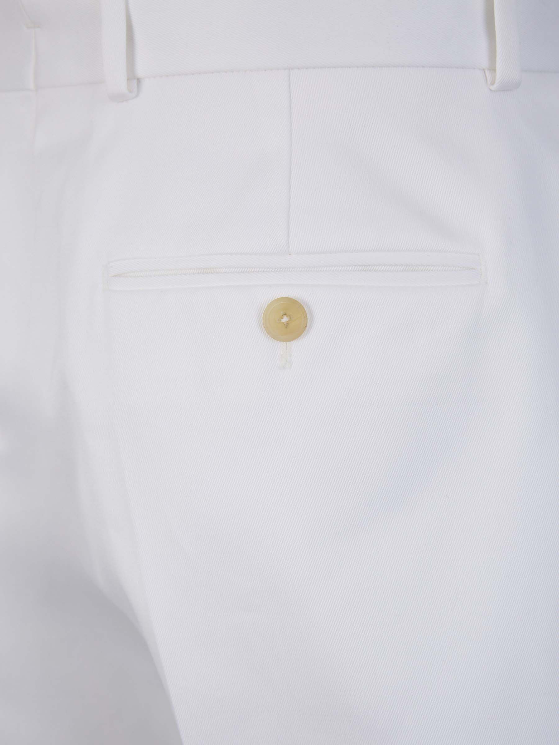 Outlet online McQueen Hombre Bermudas Formales Algodón color Blanco sku 523-000932 01 - Foto 5