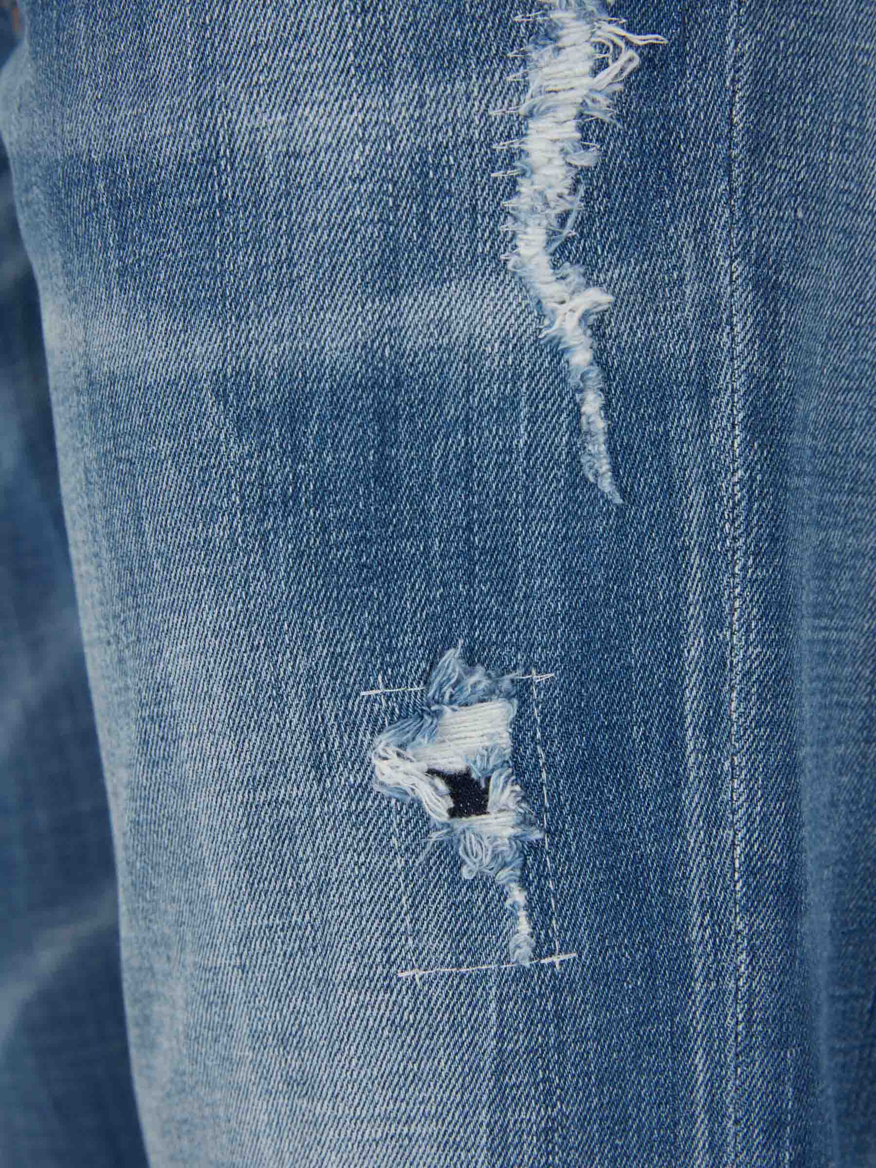 Outlet online Dsquared2 Hombre Jeans Cool Guy color Azul Denim sku 522-002598 01 - Foto 4