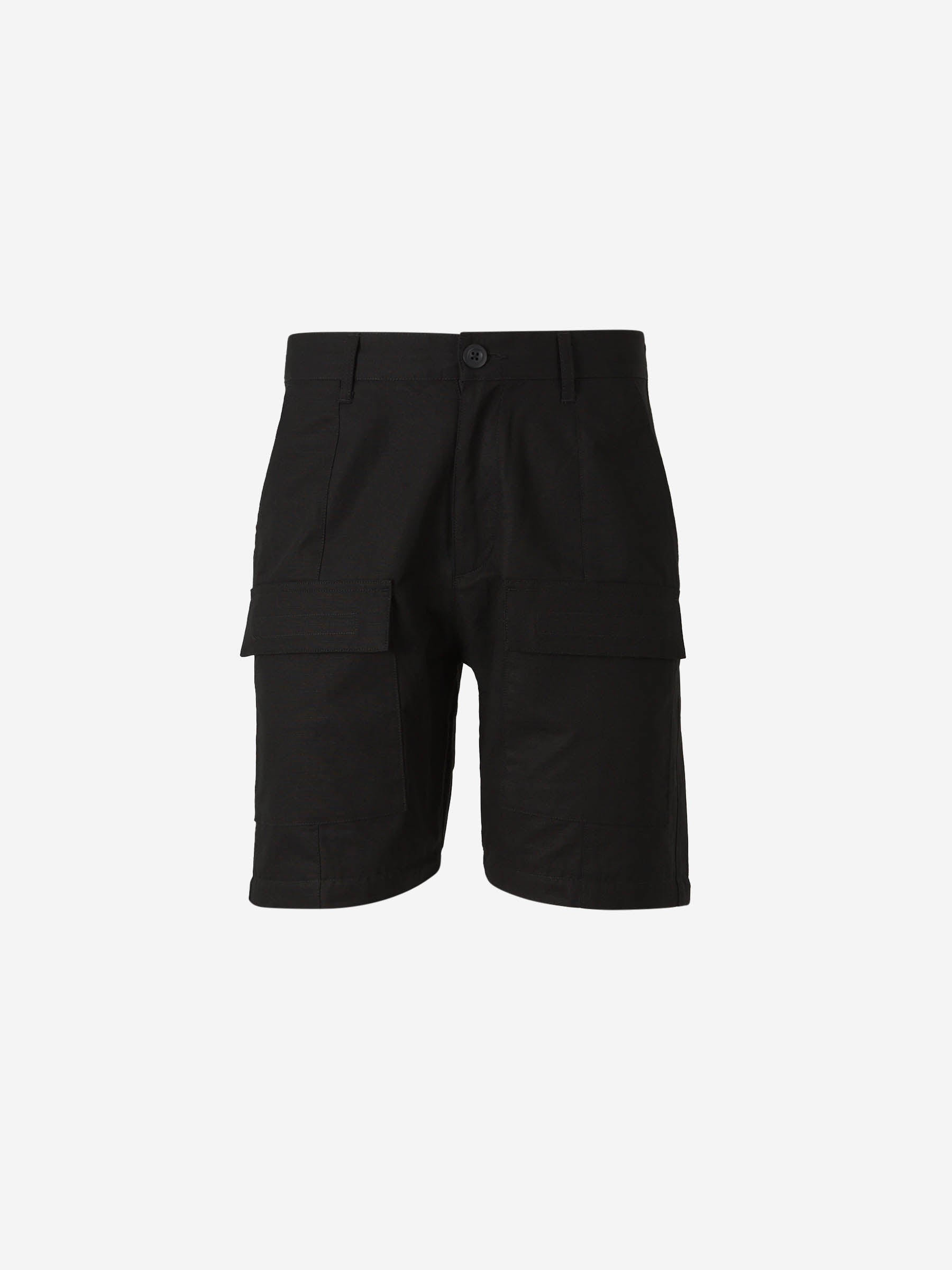 Outlet online John Elliott Hombre Pantalones Cargo Algodón color Negro sku 521-003093 01 - Foto 4