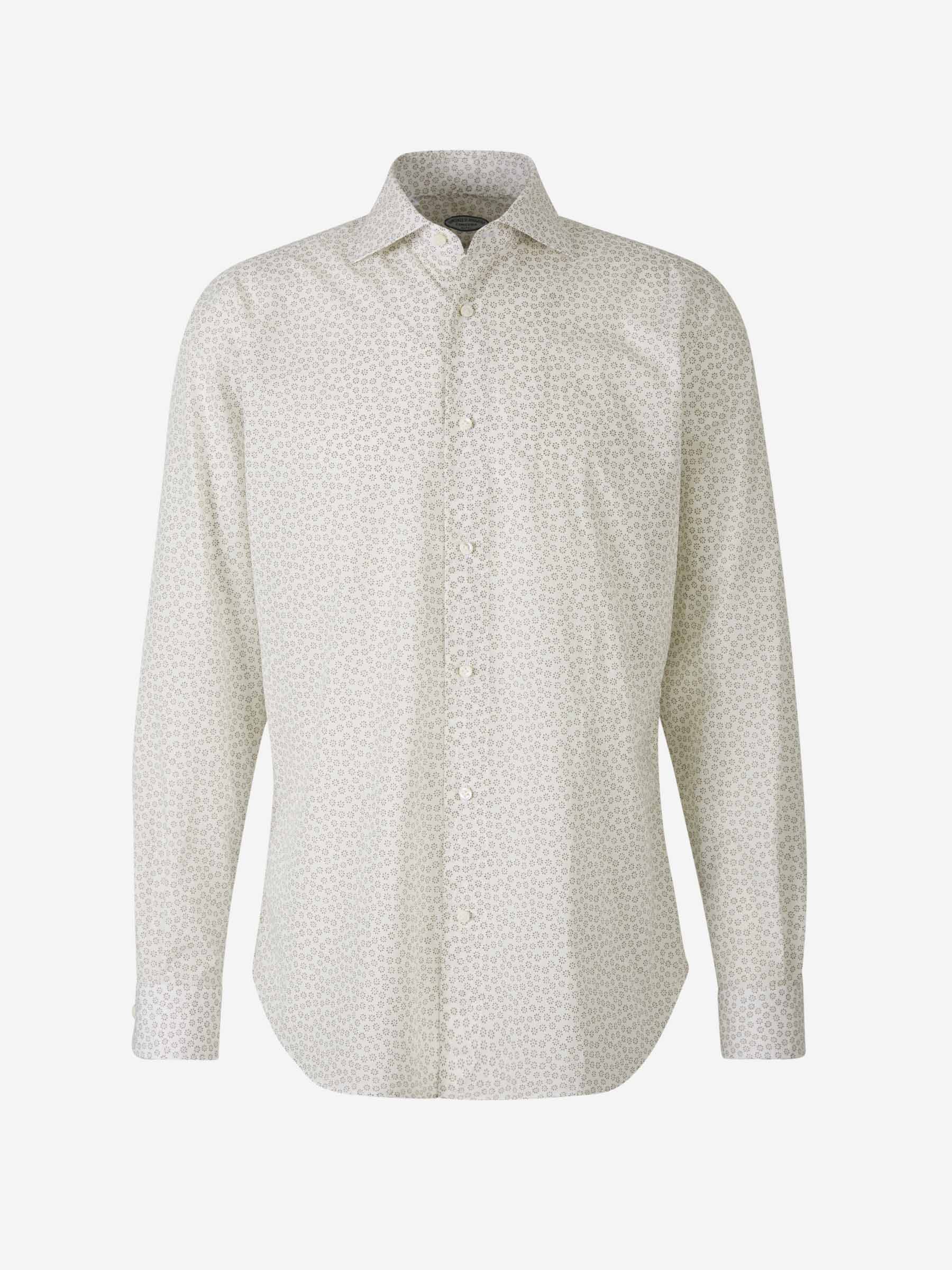 Outlet online Vincenzo di Ruggiero Hombre Camisa Motivo Floral color Verde Menta sku 531-006154 02 - Foto 1