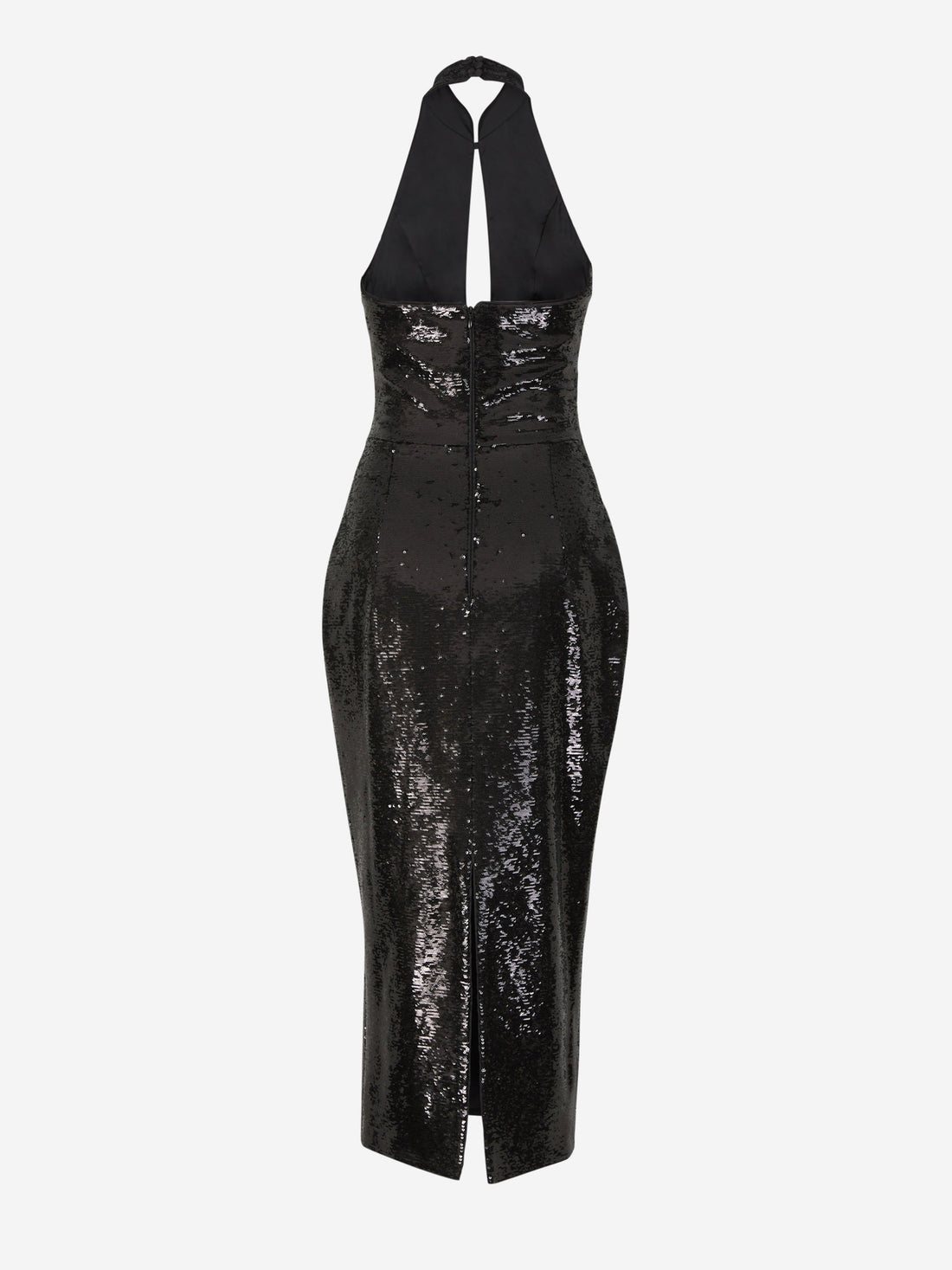 Rasario Vestido Midi Lentejuelas color Negro sku 732-001367 01 - Foto 2