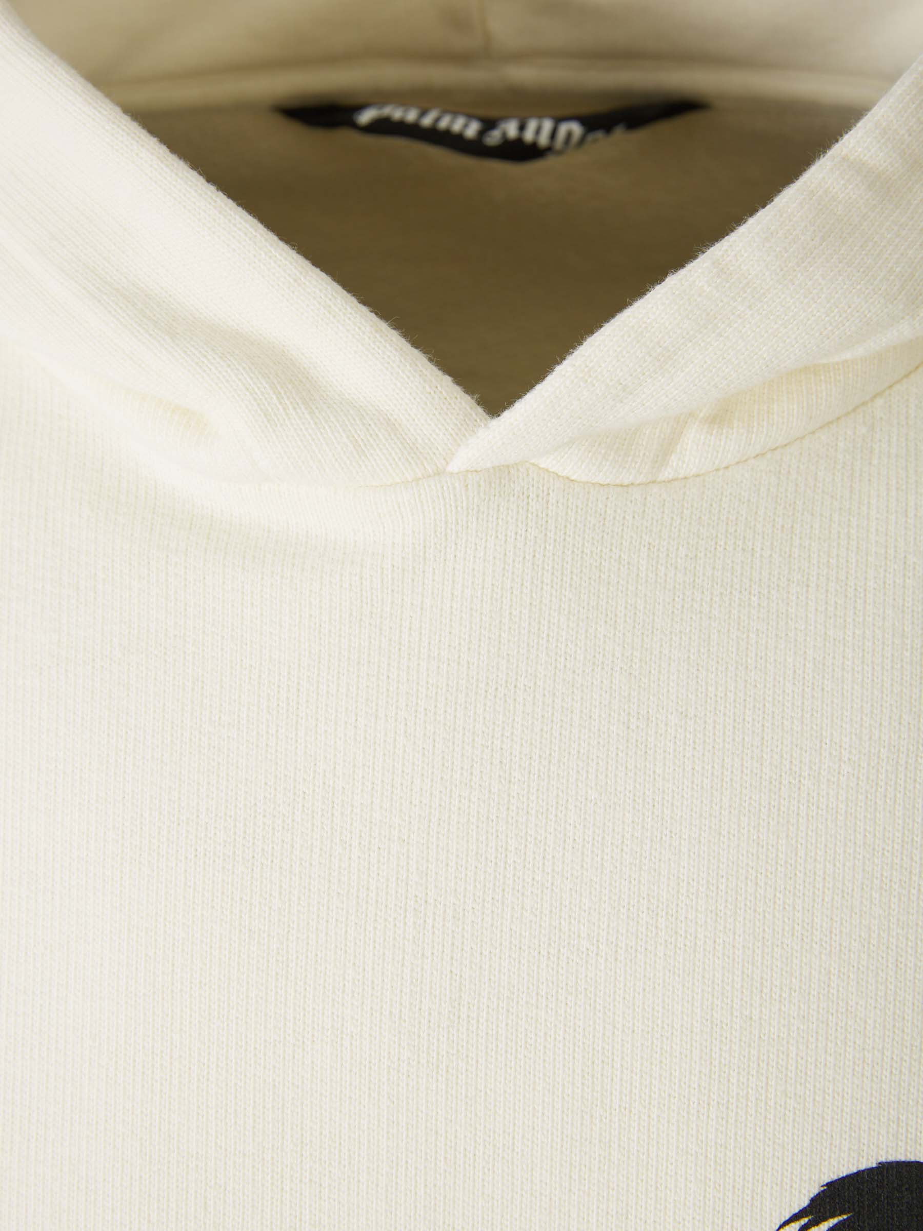 Outlet online Palm Angels Hombre Sudadera Algodón Logo color Amarillo Claro sku 545-001549 01 - Foto 3