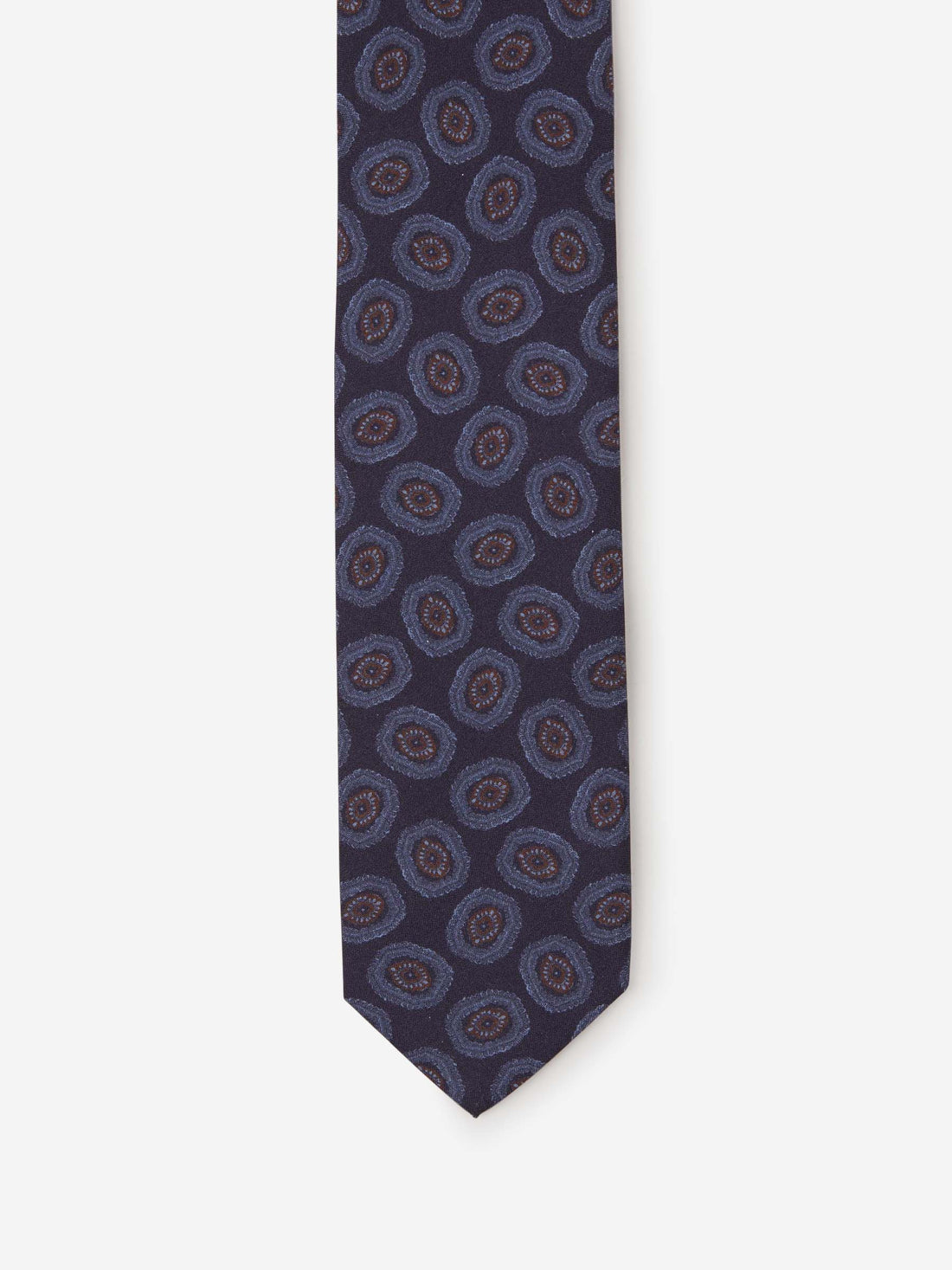 Lardini Corbata Motivo Geométrico color Violeta sku 601-001331 01 - Foto 2