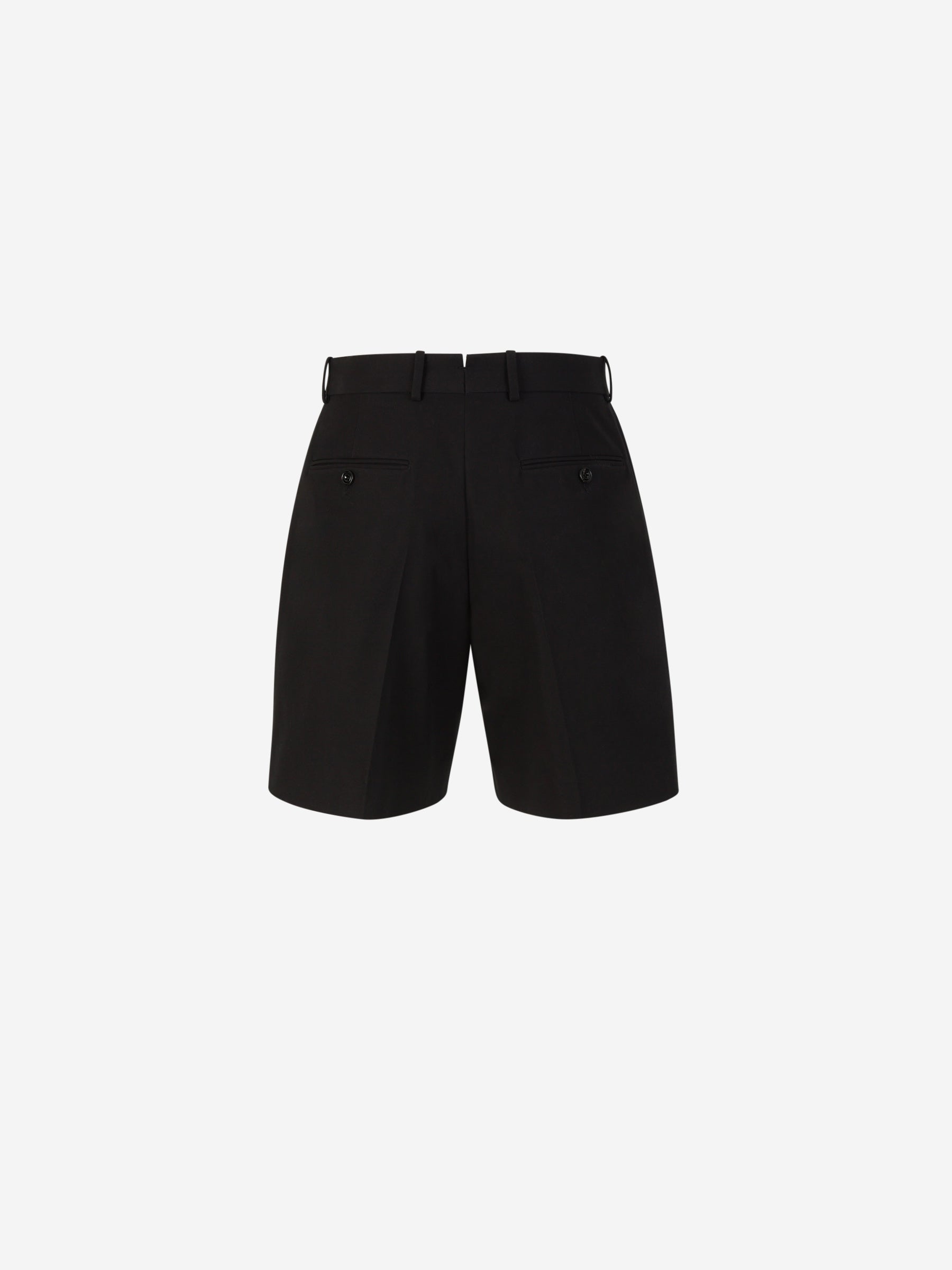 Outlet online McQueen Hombre Bermudas Formales Algodón color Negro sku 523-000930 01 - Foto 3