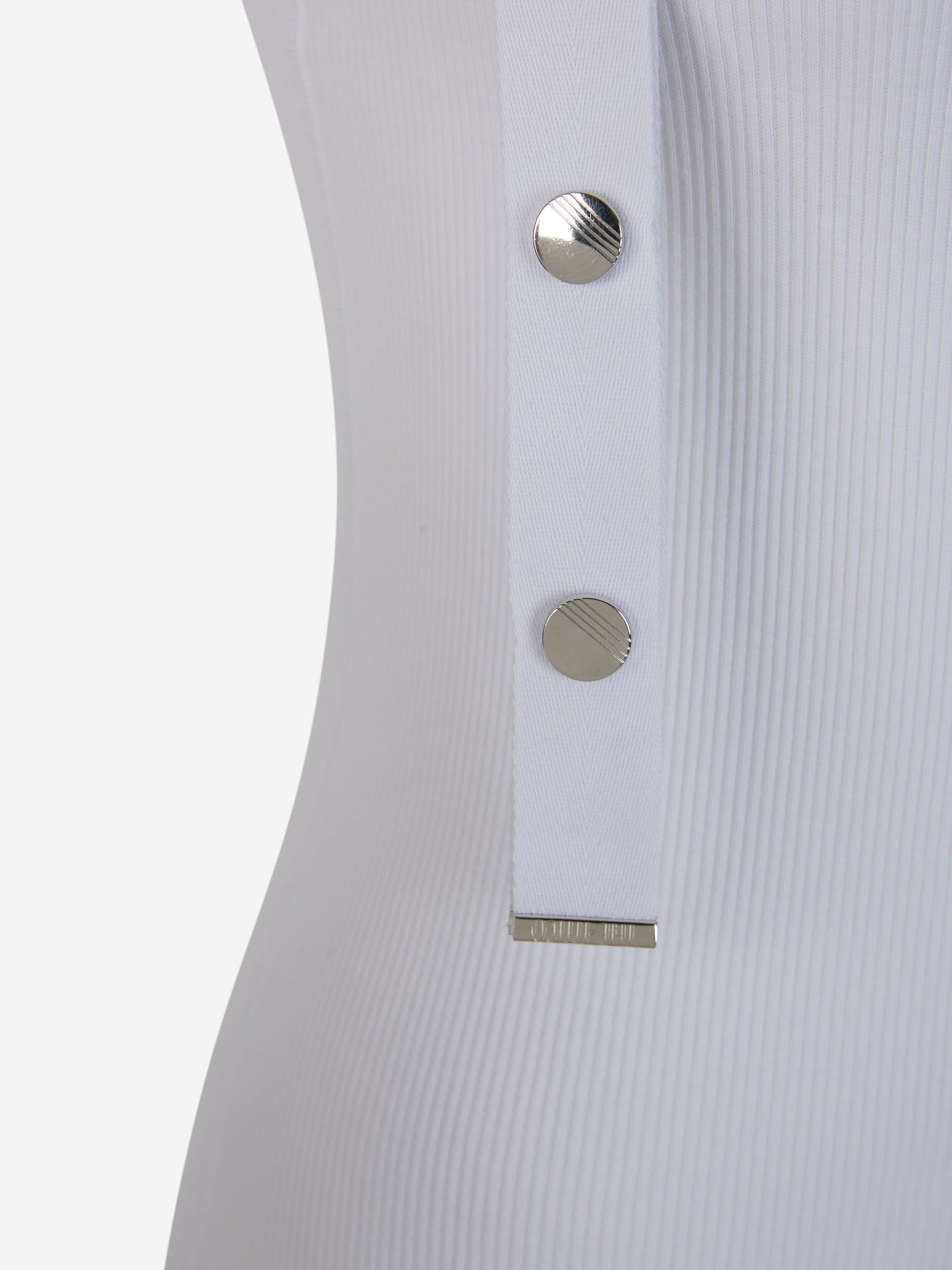 Outlet online The Attico Mujer Top Tirantes Ribetes color Blanco sku 782-001540 01 - Foto 5