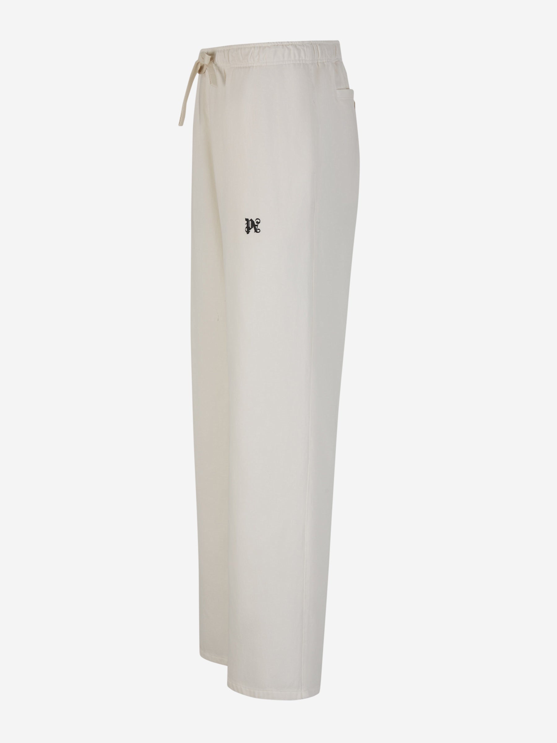 Outlet online Palm Angels Hombre Joggers Monograma Bordado color Crema sku 521-002990 01 - Foto 2