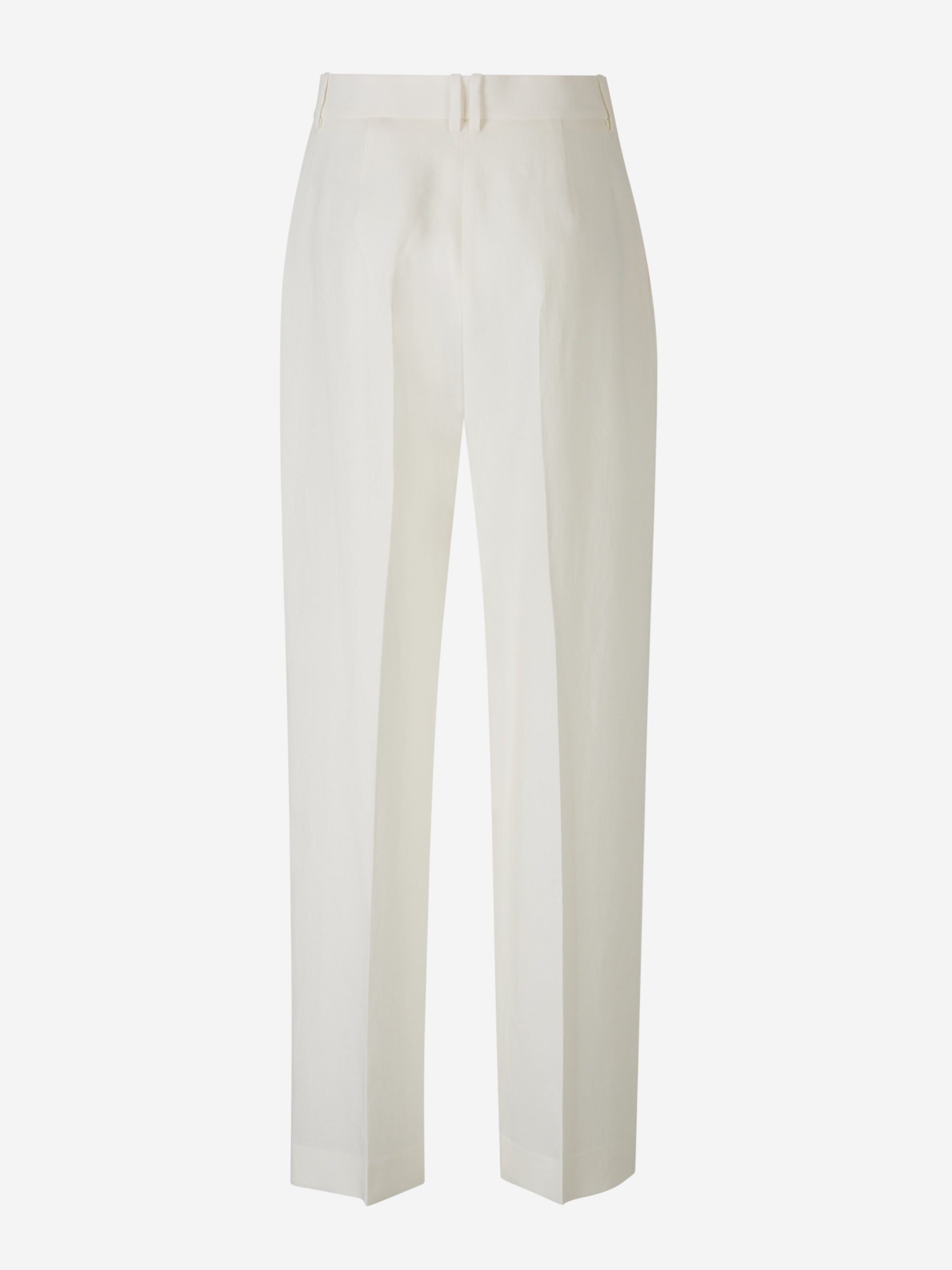 Outlet online The Row Mujer Pantalones Antone Lino color Blanco sku 761-003466 01 - Foto 4