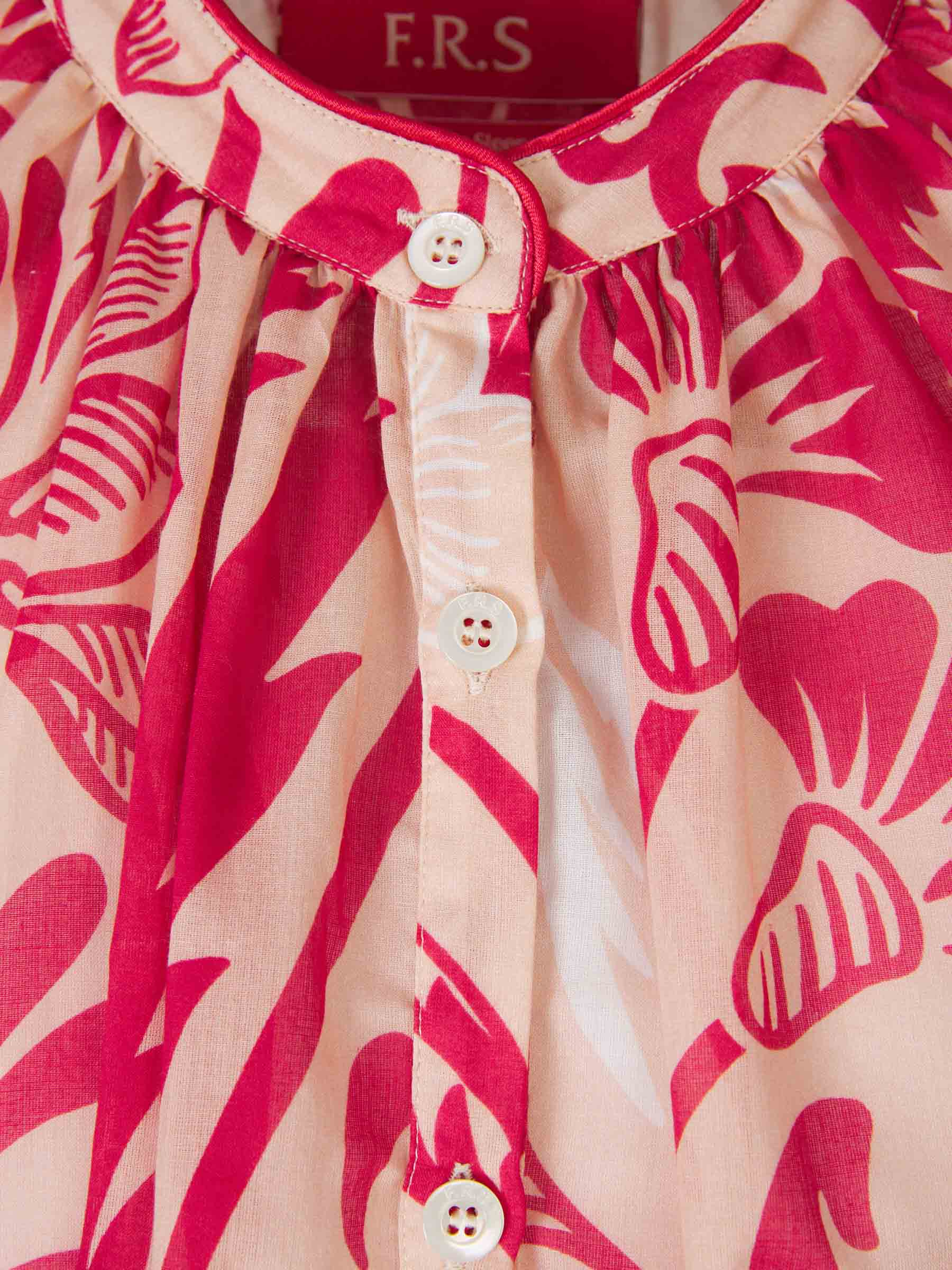 Outlet online For Restless Sleepers Mujer Vestido Mini Caftán Motivo Floral color Floral sku 731-005869 01 - Foto 3