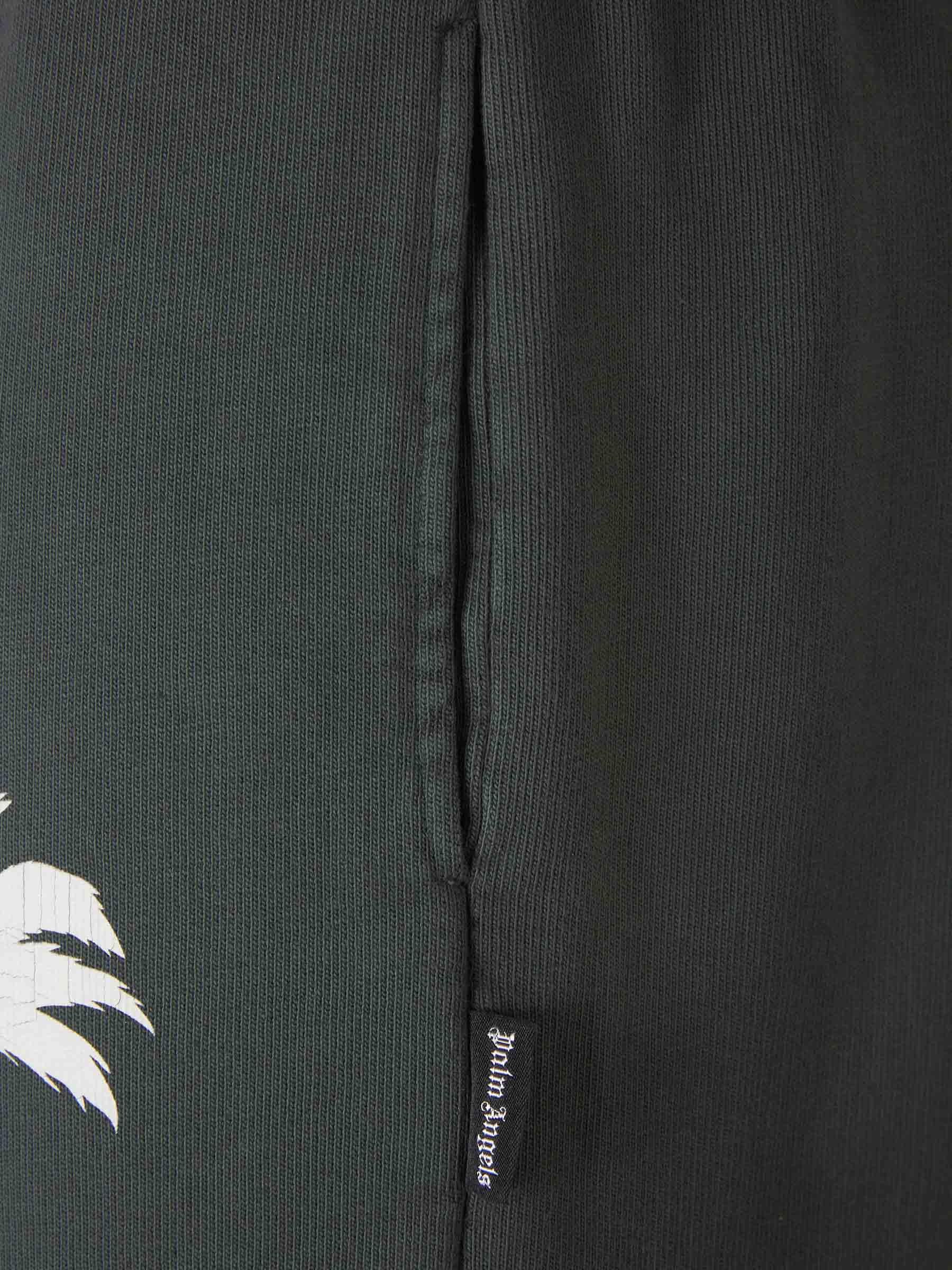 Outlet online Palm Angels Hombre Joggers Algodón Logo color Gris Antracita sku 521-002997 01 - Foto 4