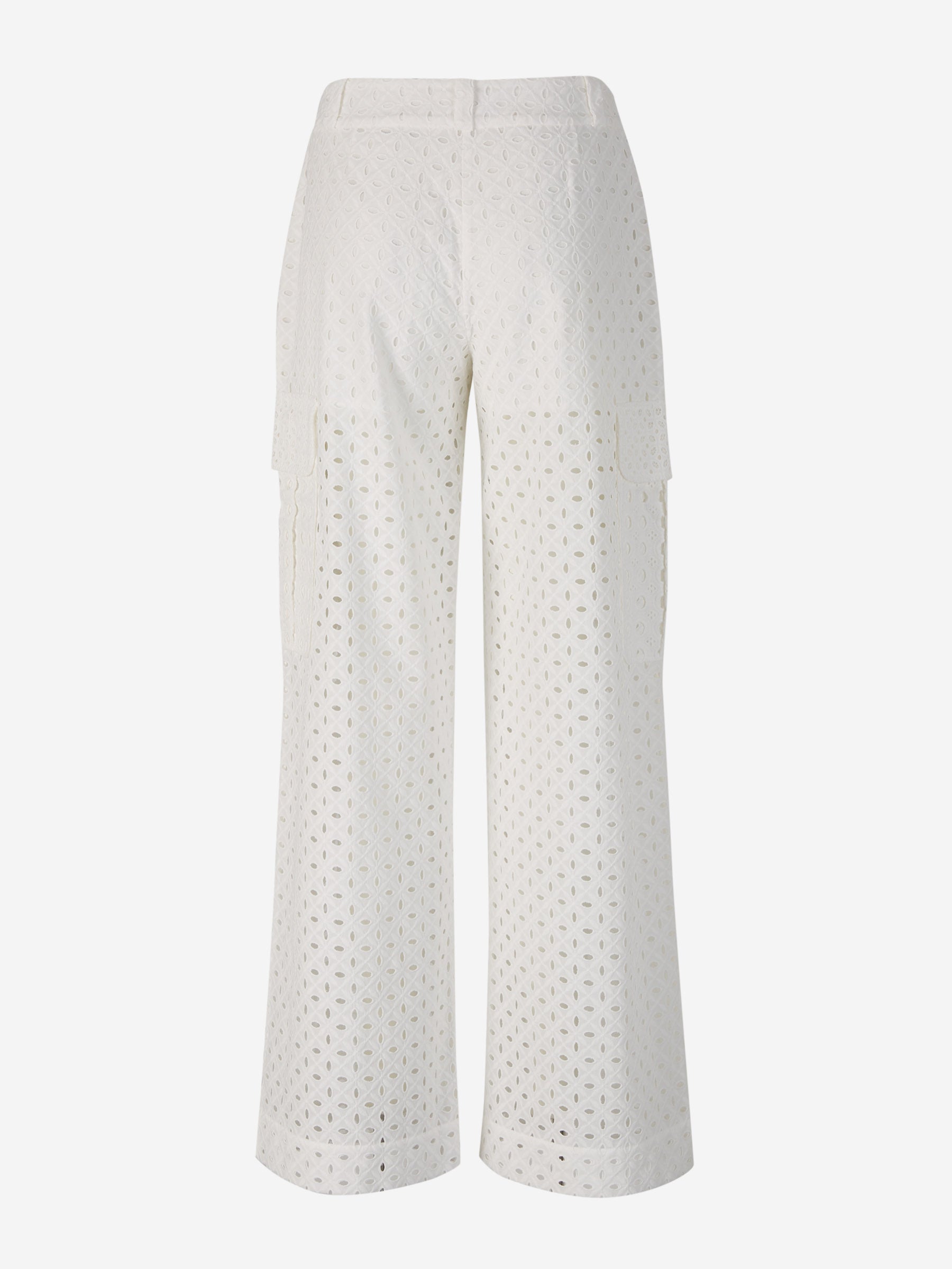 Outlet online Zimmermann Mujer Pantalones Cargo Matchmaker color Blanco sku 761-003391 01 - Foto 4