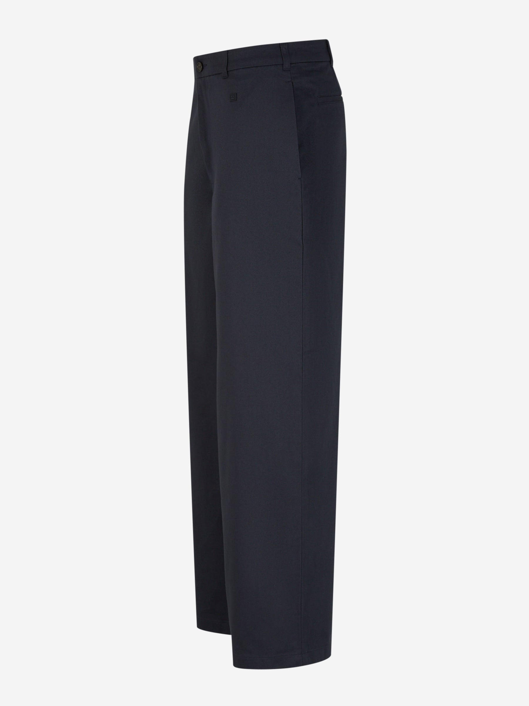 Outlet online Acne Studios Face Hombre Pantalones Chinos Algodón color Azul Noche sku 521-002955 01 - Foto 2