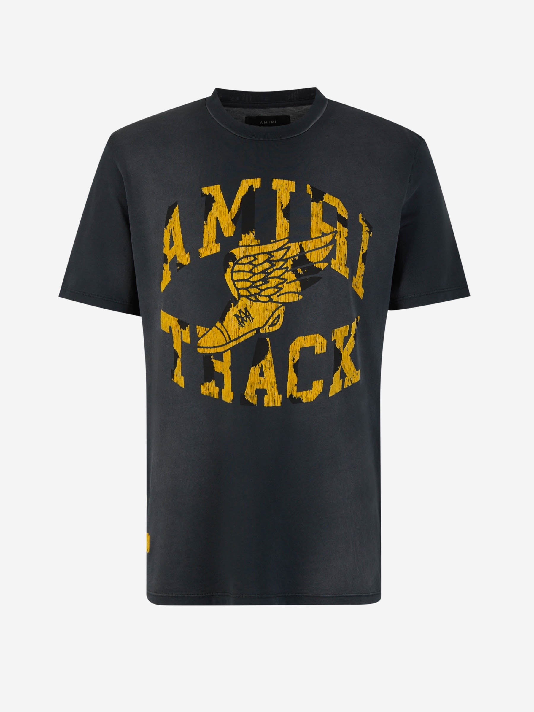 Outlet online Amiri Hombre Camiseta Estampada Algodón color Gris Antracita sku 553-003578 01 - Foto 2