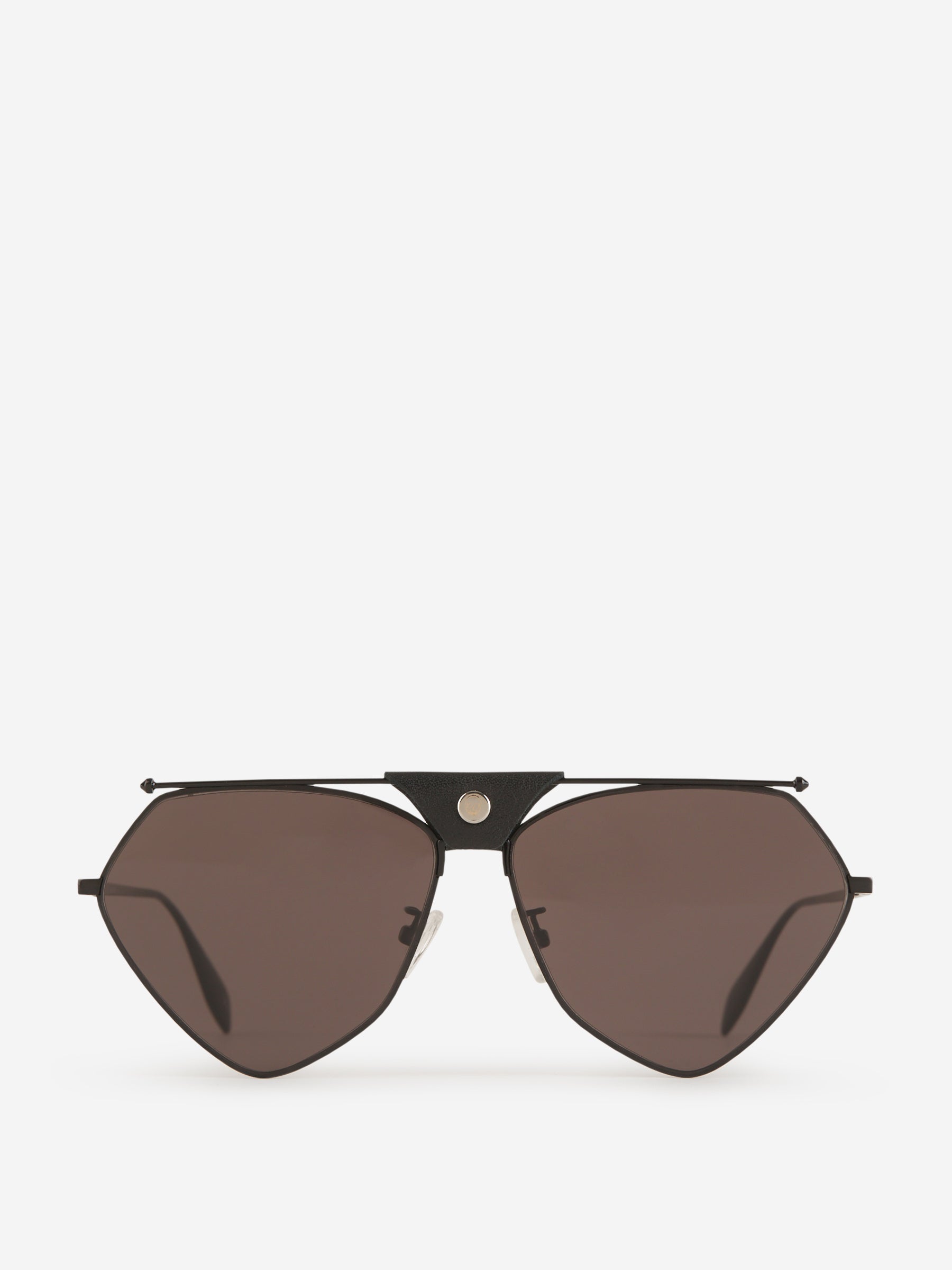 Outlet online McQueen Hombre Gafas de Sol Geométricas color Negro sku 614-002667 01 - Foto 1