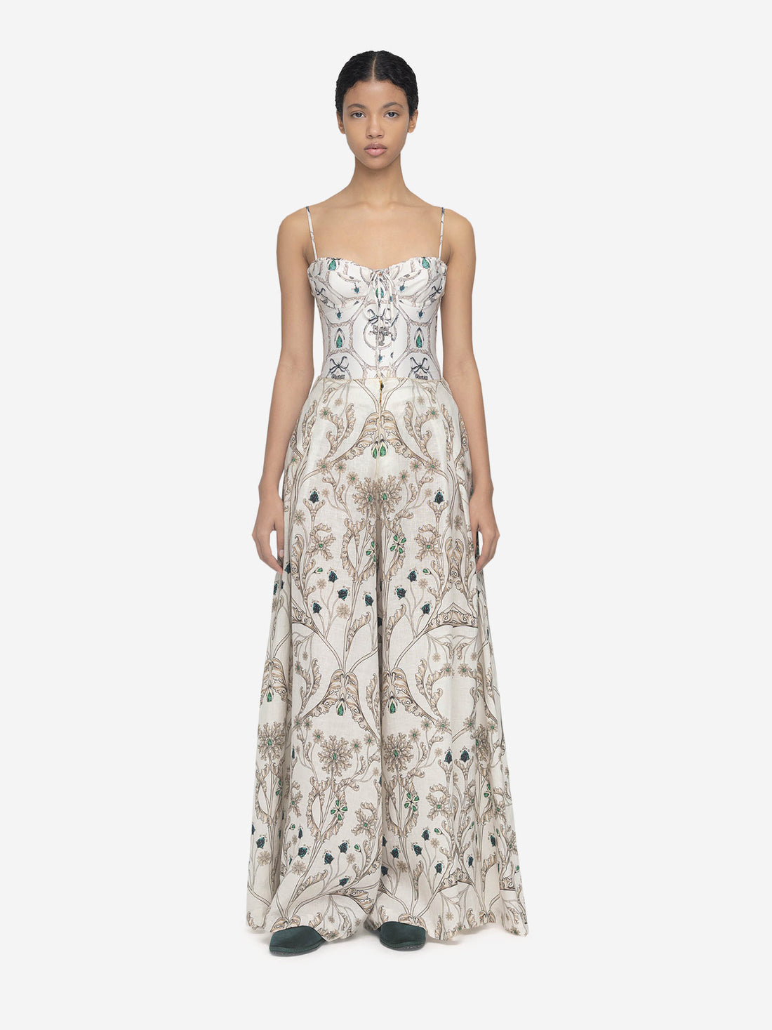 Agua by Agua Bendita Falda Maxi Marea Alhaja color Crema sku 750-001462 01 - Foto 2