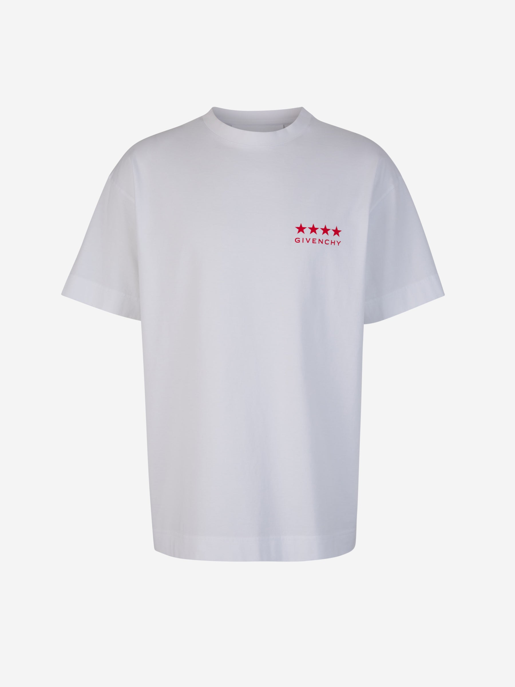 Outlet online Givenchy Hombre Camiseta 4G Algodón color Blanco sku 553-003604 01 - Foto 1