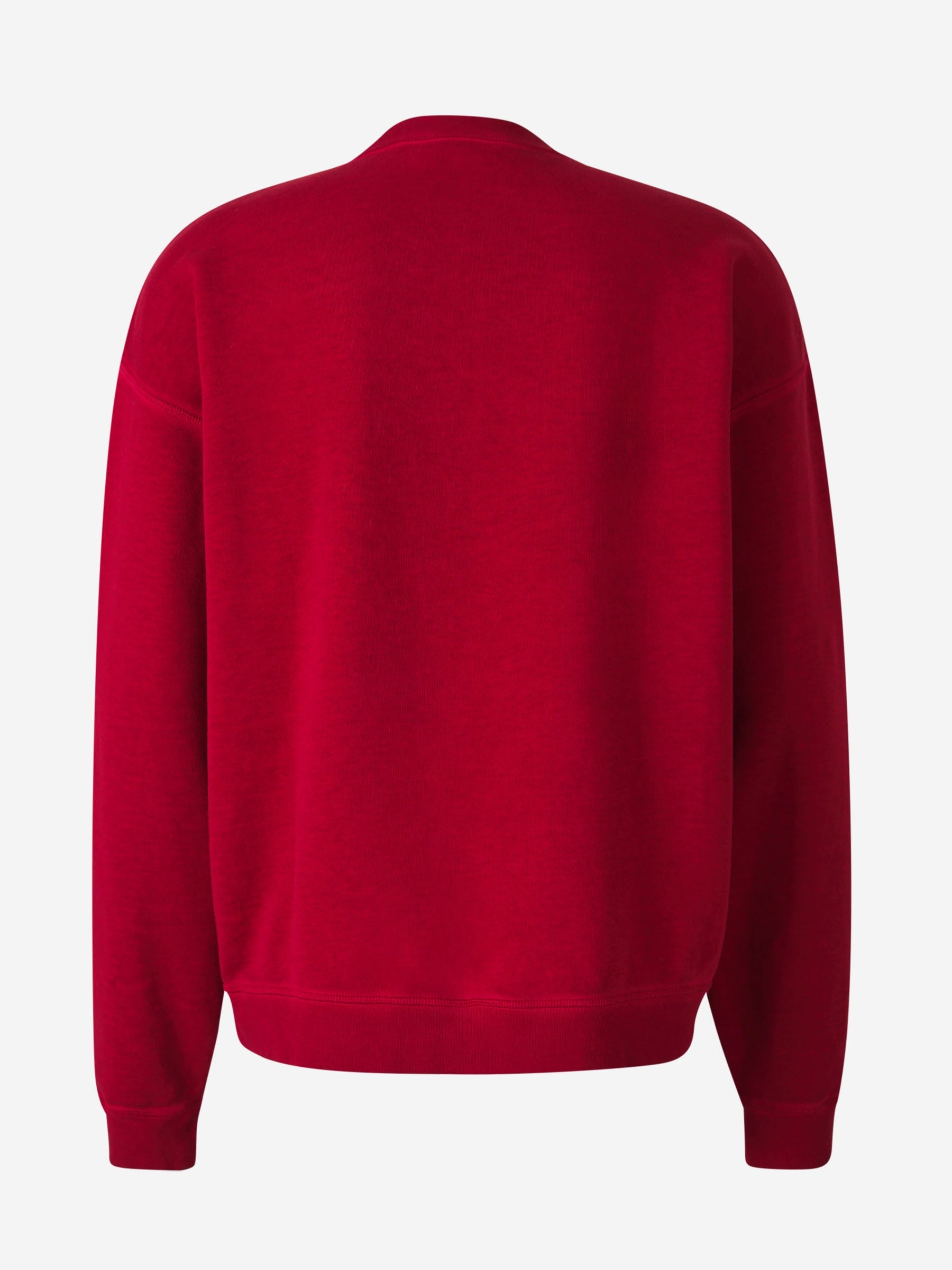 Outlet online Dsquared2 Hombre Sudadera Logo Contraste color Rojo sku 545-001677 01 - Foto 2