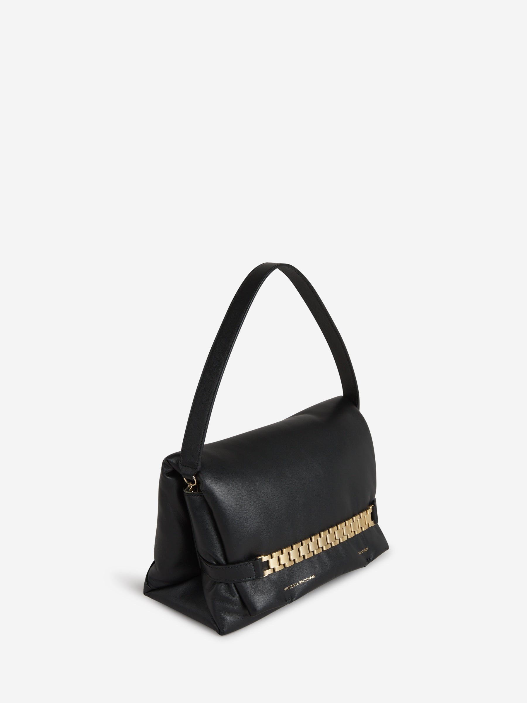 Outlet online Victoria Beckham Mujer Bolso Hombro Puffy Chain color Negro sku 810-007530 01 - Foto 3