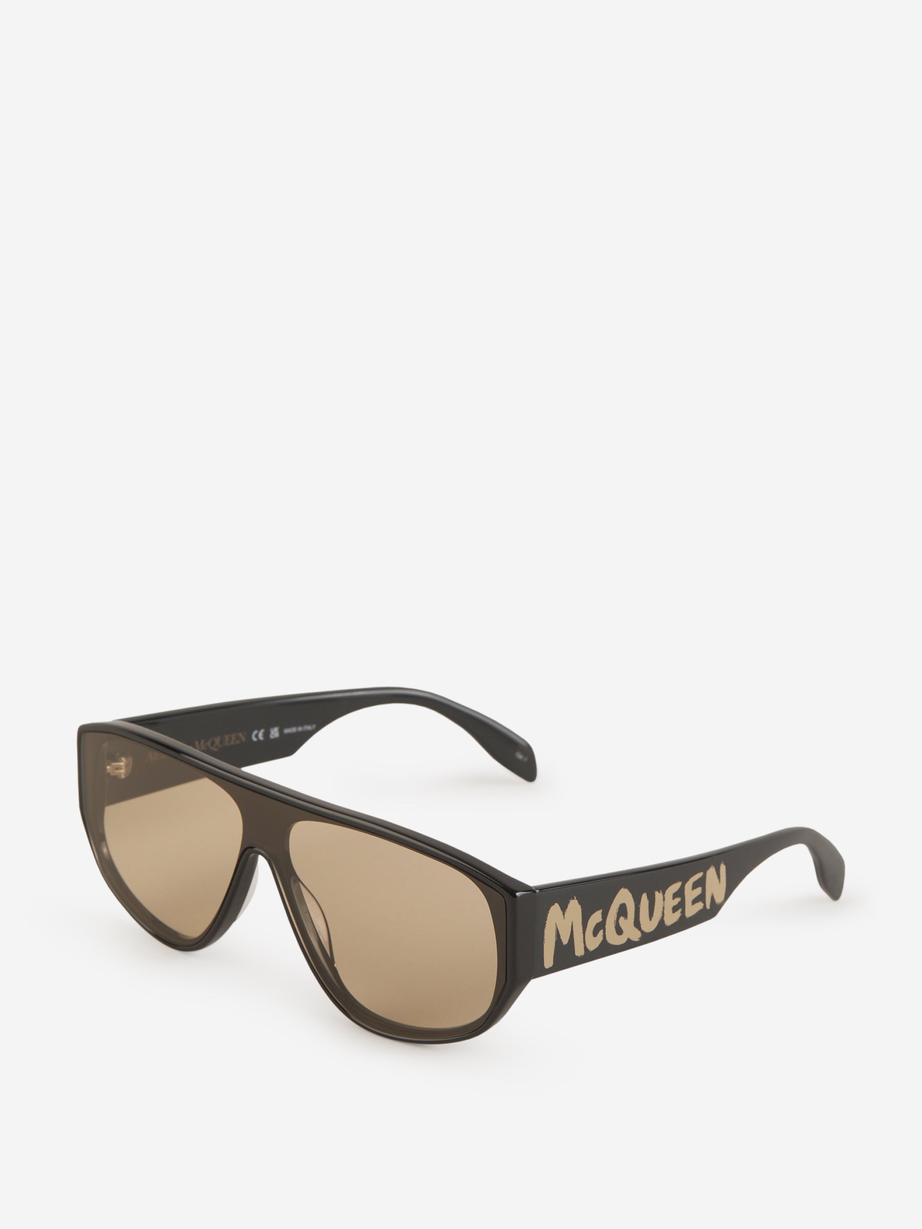 Outlet online McQueen Hombre Gafas de Sol Logo Graffiti color Negro sku 614-002686 01 - Foto 6