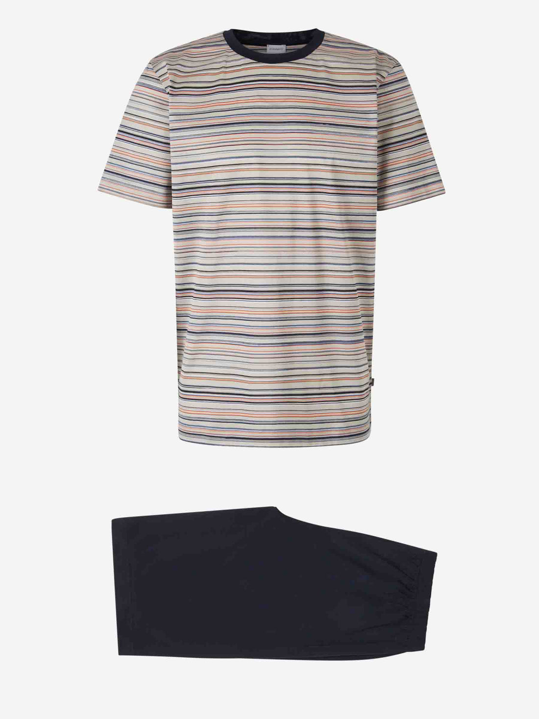 Zimmerli Pijama Set Rayas color Multicolor sku 412-000070 01 - Foto 2