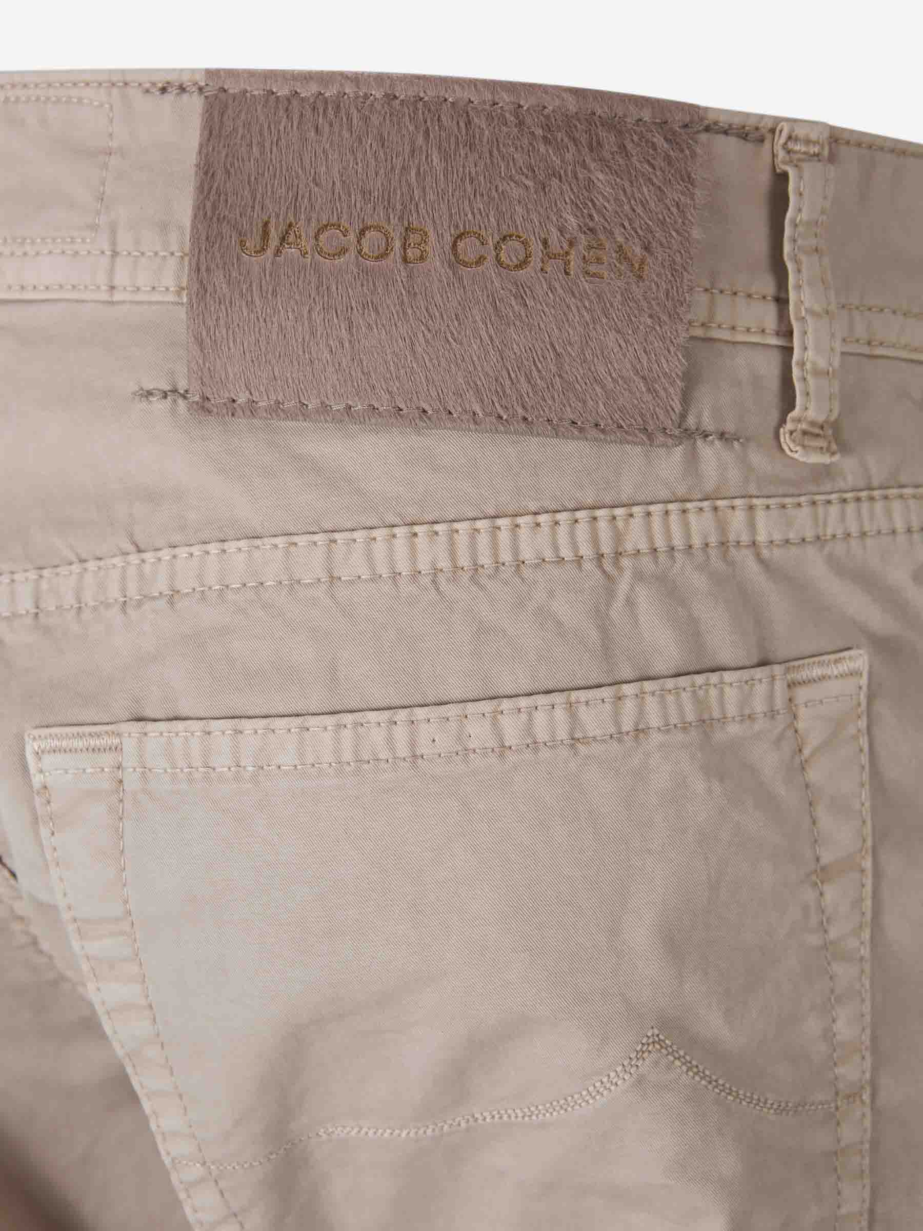 Jacob Cohën Jeans Slim Algodón color Beige sku 522-002418 08 - Foto 4