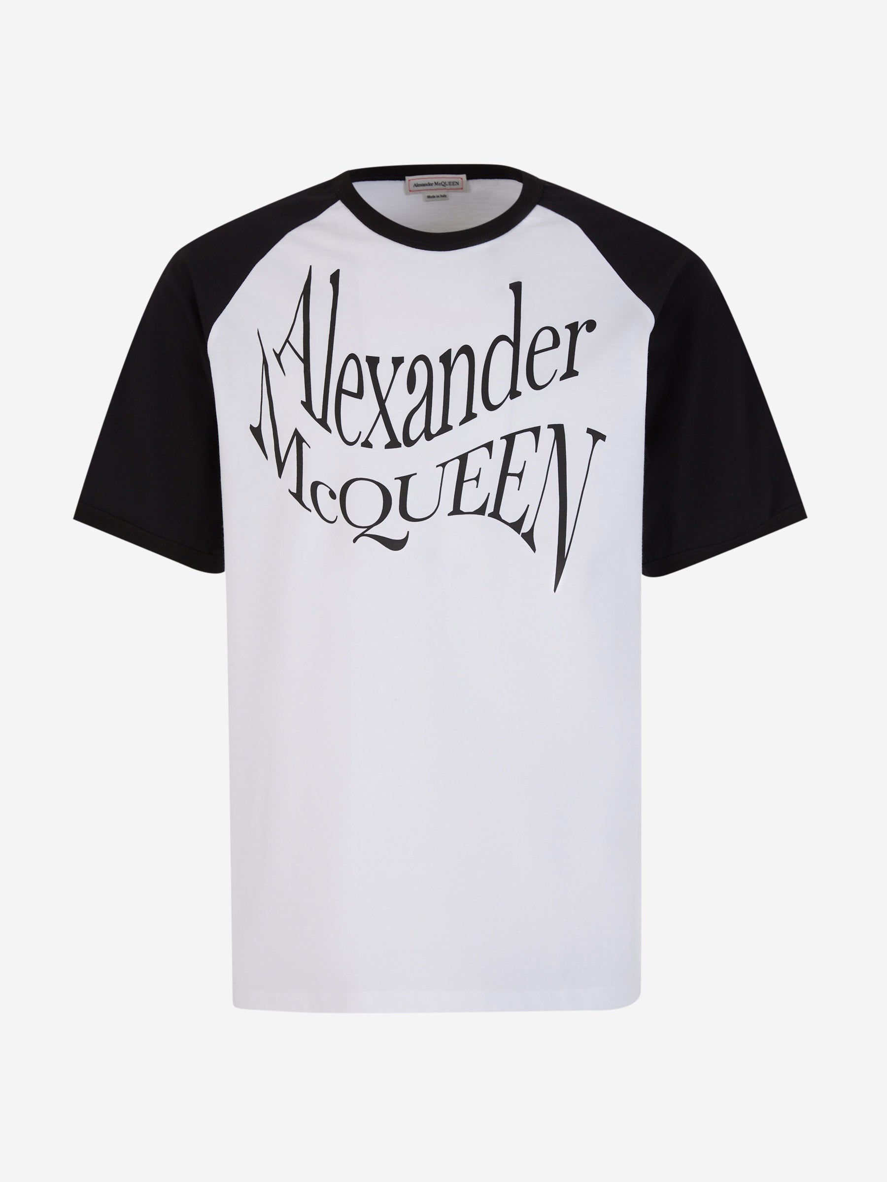 Outlet online McQueen Hombre Camiseta Estampada Algodón color Blanco sku 553-003581 01 - Foto 1