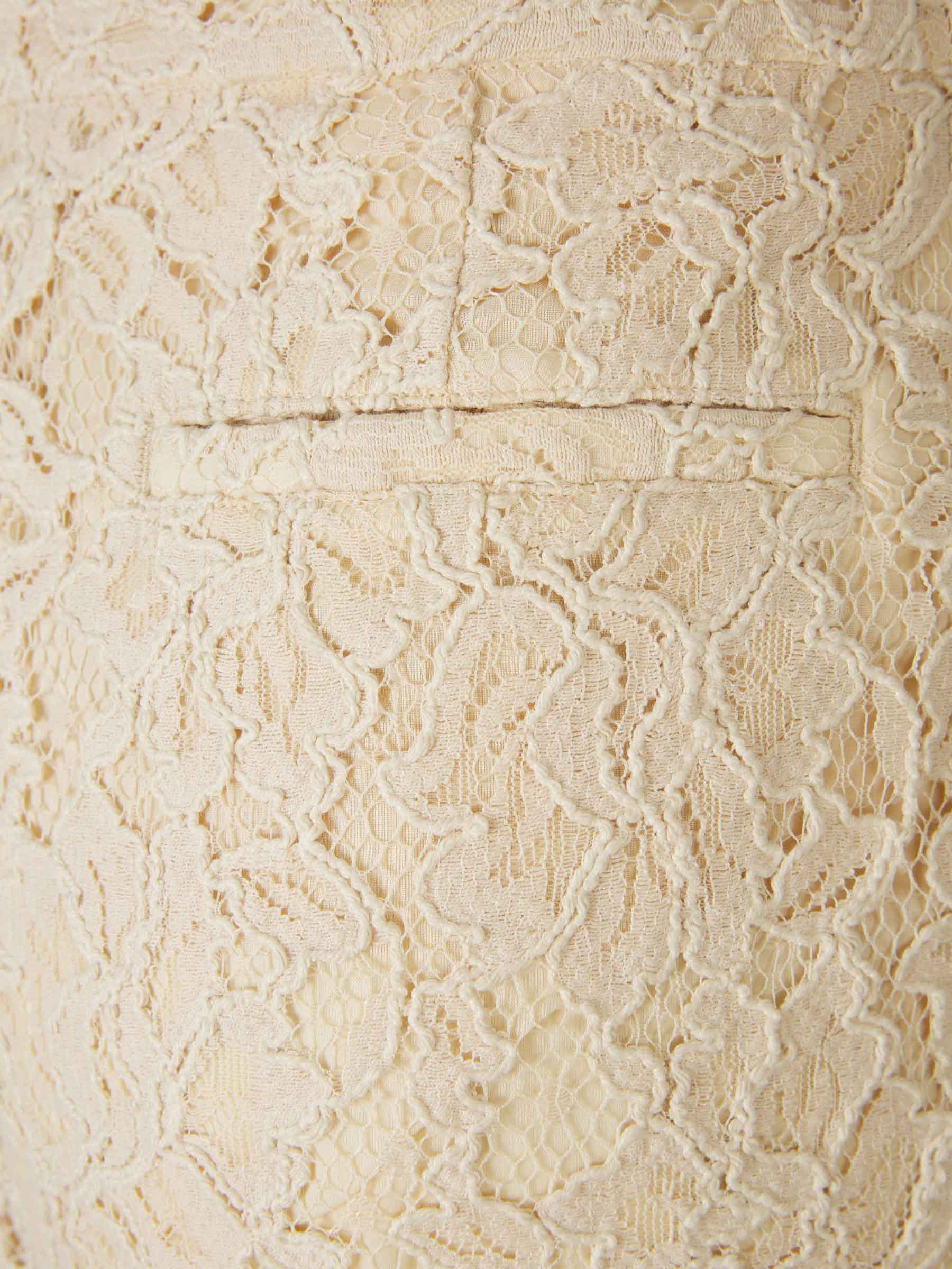 Outlet online Zimmermann Mujer Pantalones Natural Encaje color Crema sku 761-003505 01 - Foto 5