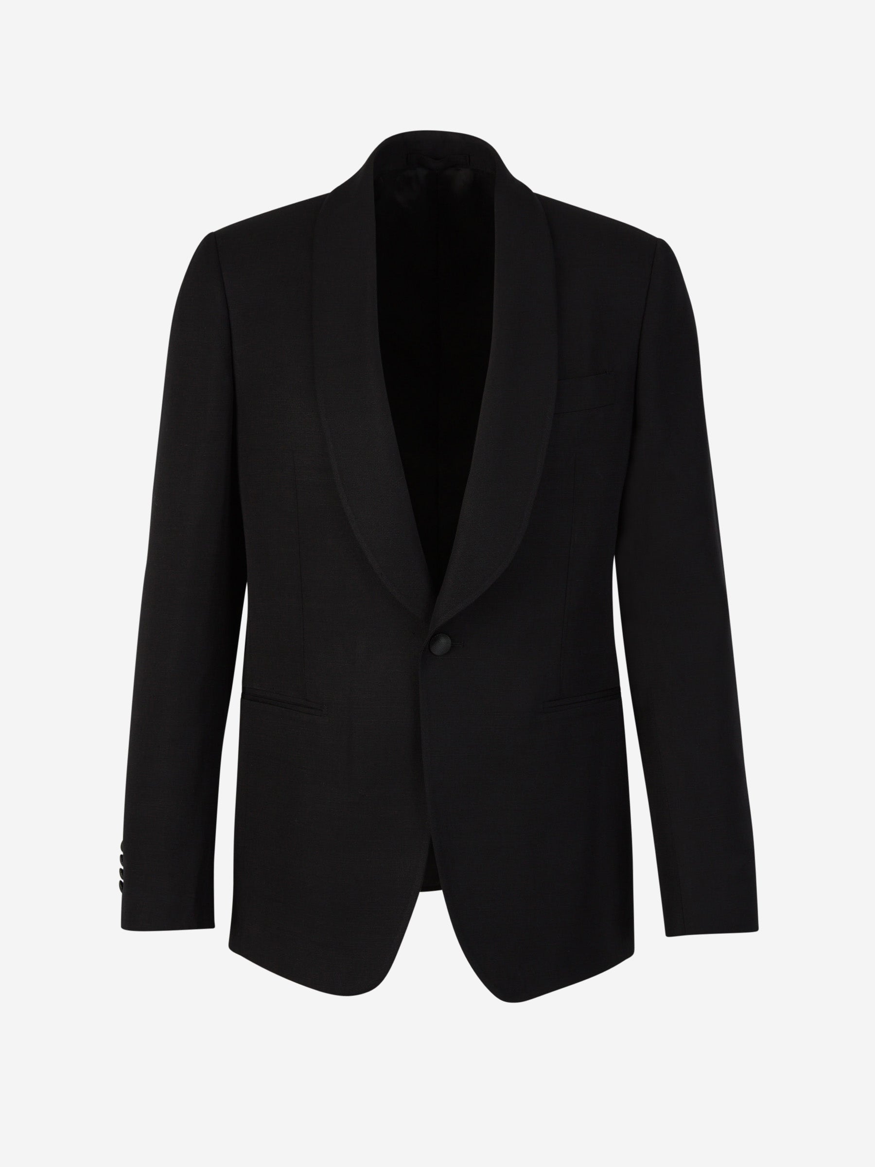 Outlet online Lardini Hombre Americana Lisa Viscosa color Negro sku 331-000126 02 - Foto 1