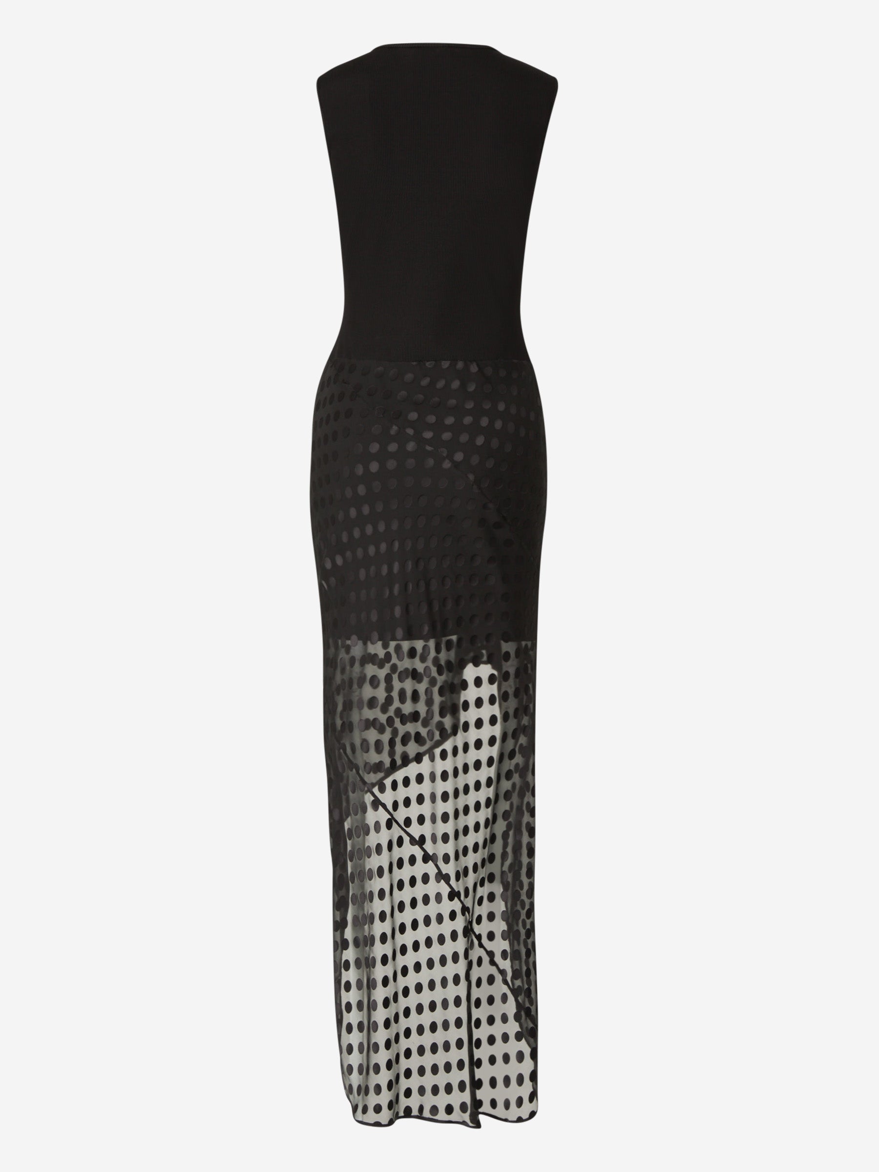 Outlet online Givenchy Mujer Vestido Midi Motivo Lunares color Negro sku 721-000295 01 - Foto 3