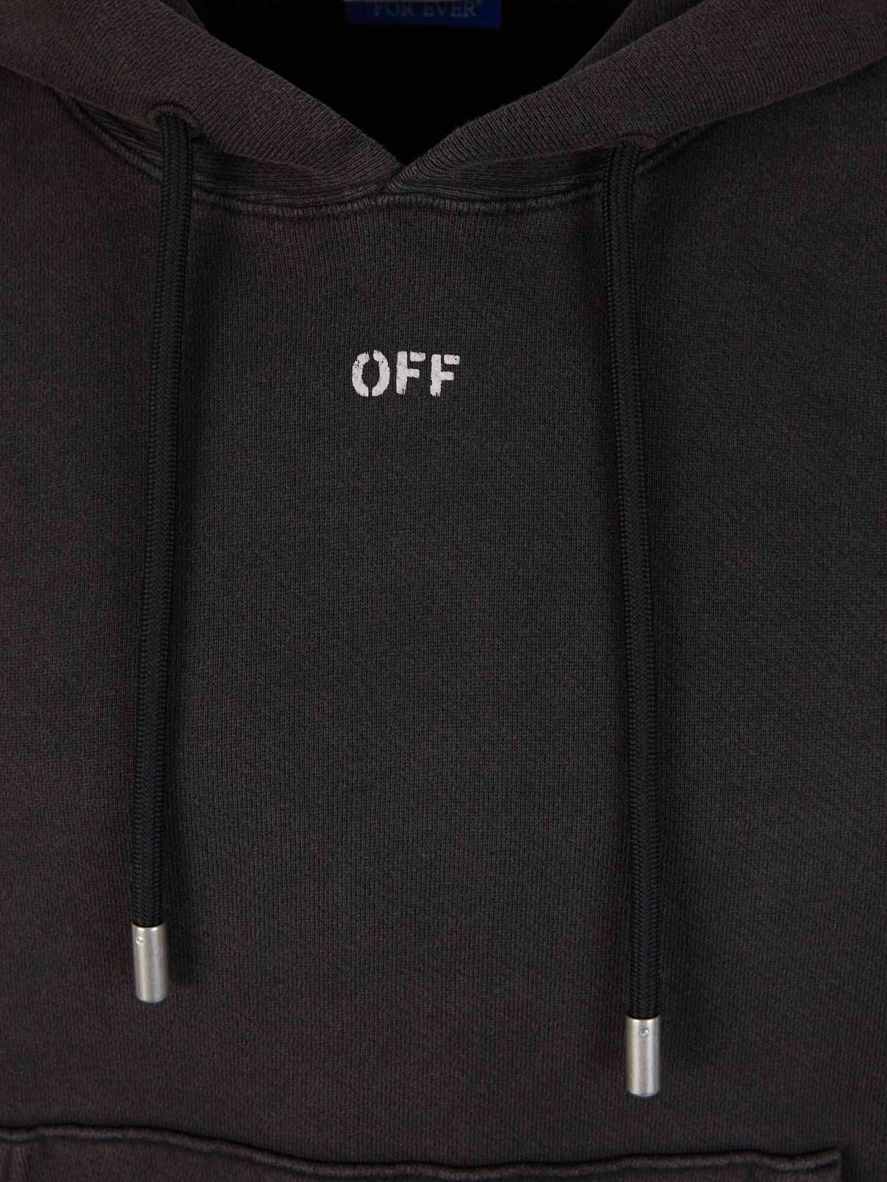 Outlet online Off-White Hombre Sudadera Estampada Capucha color Marfil sku 545-001506 01 - Foto 3