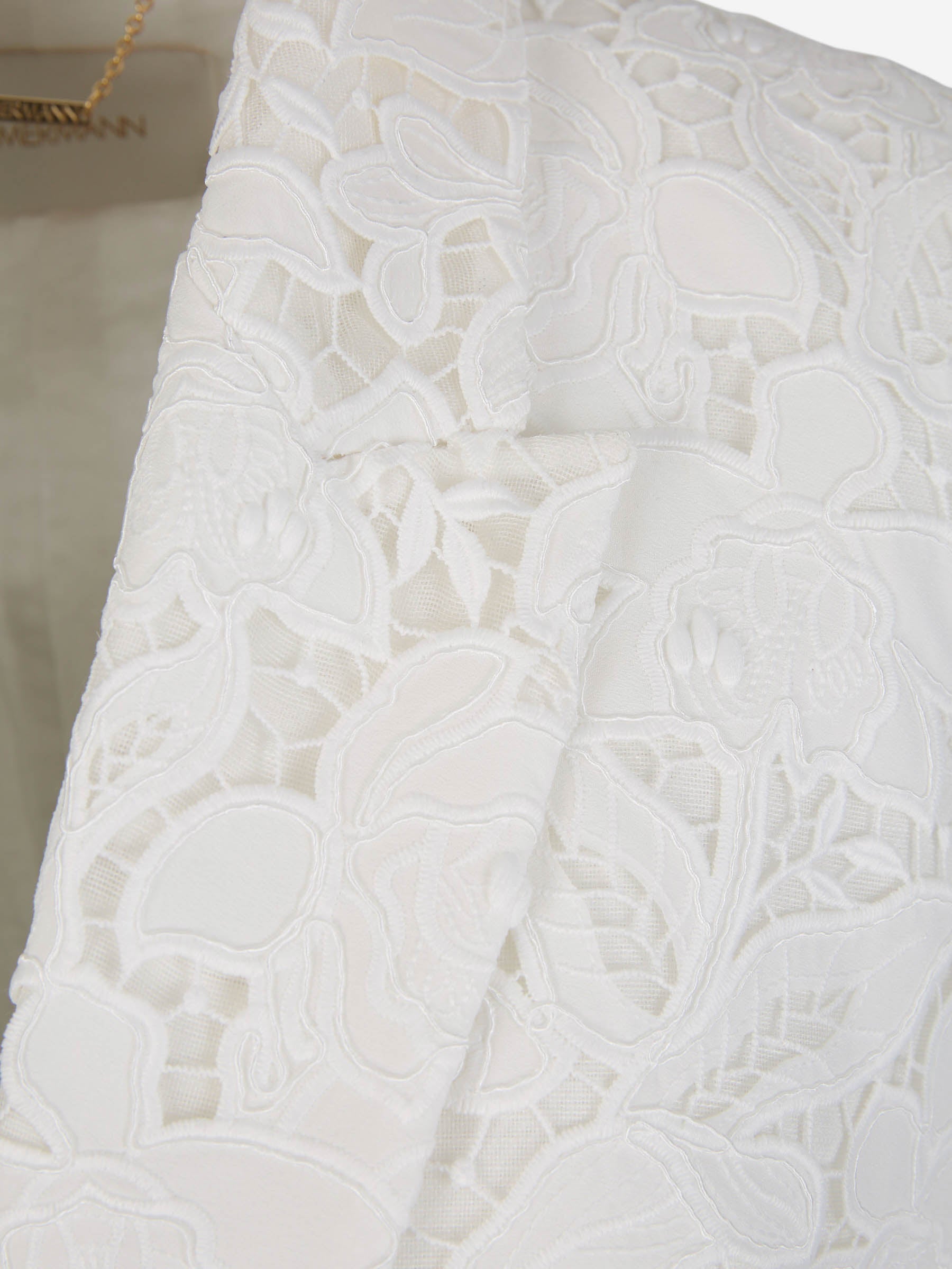 Outlet online Zimmermann Mujer Blazer Natura Encaje color Blanco sku 741-002129 01 - Foto 3