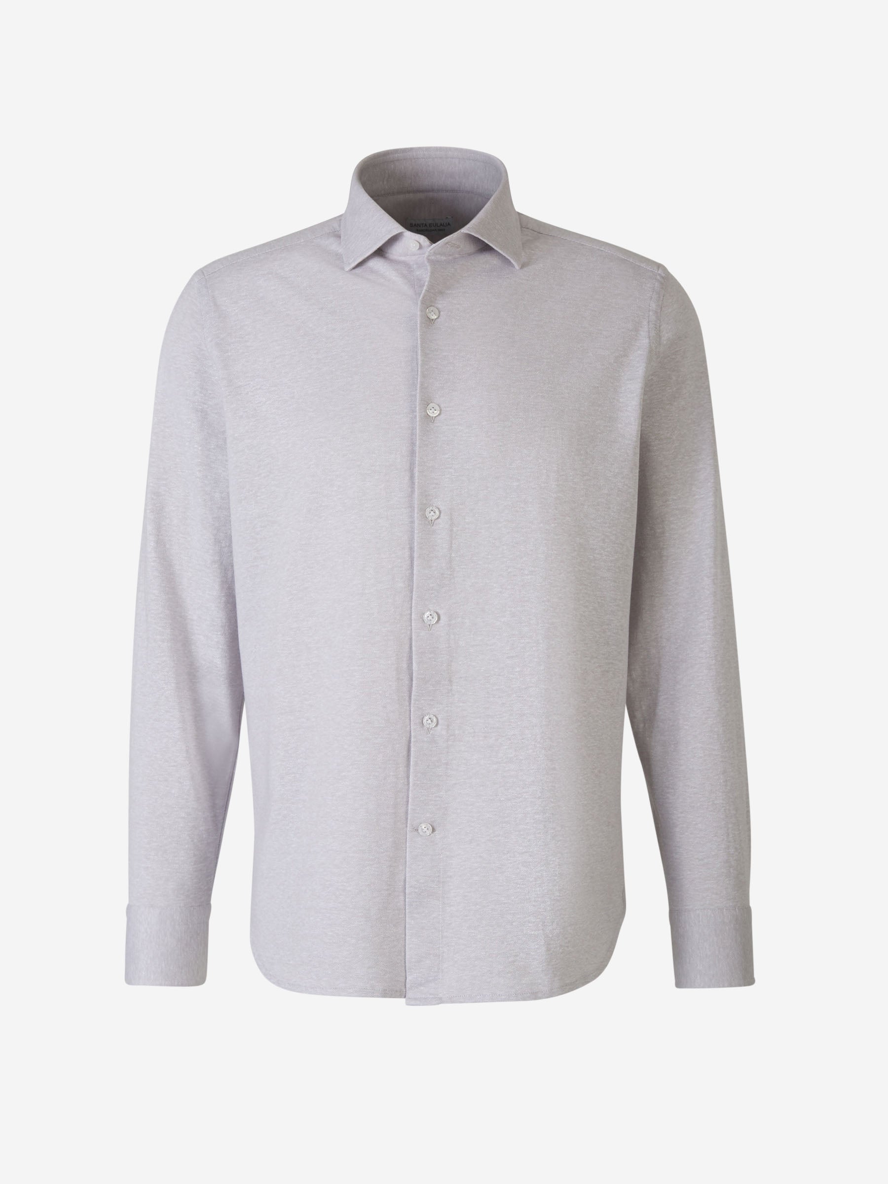 Outlet online Santa Eulalia Hombre Camisa Ligera Algodón color Gris Claro sku 531-006253 02 - Foto 1