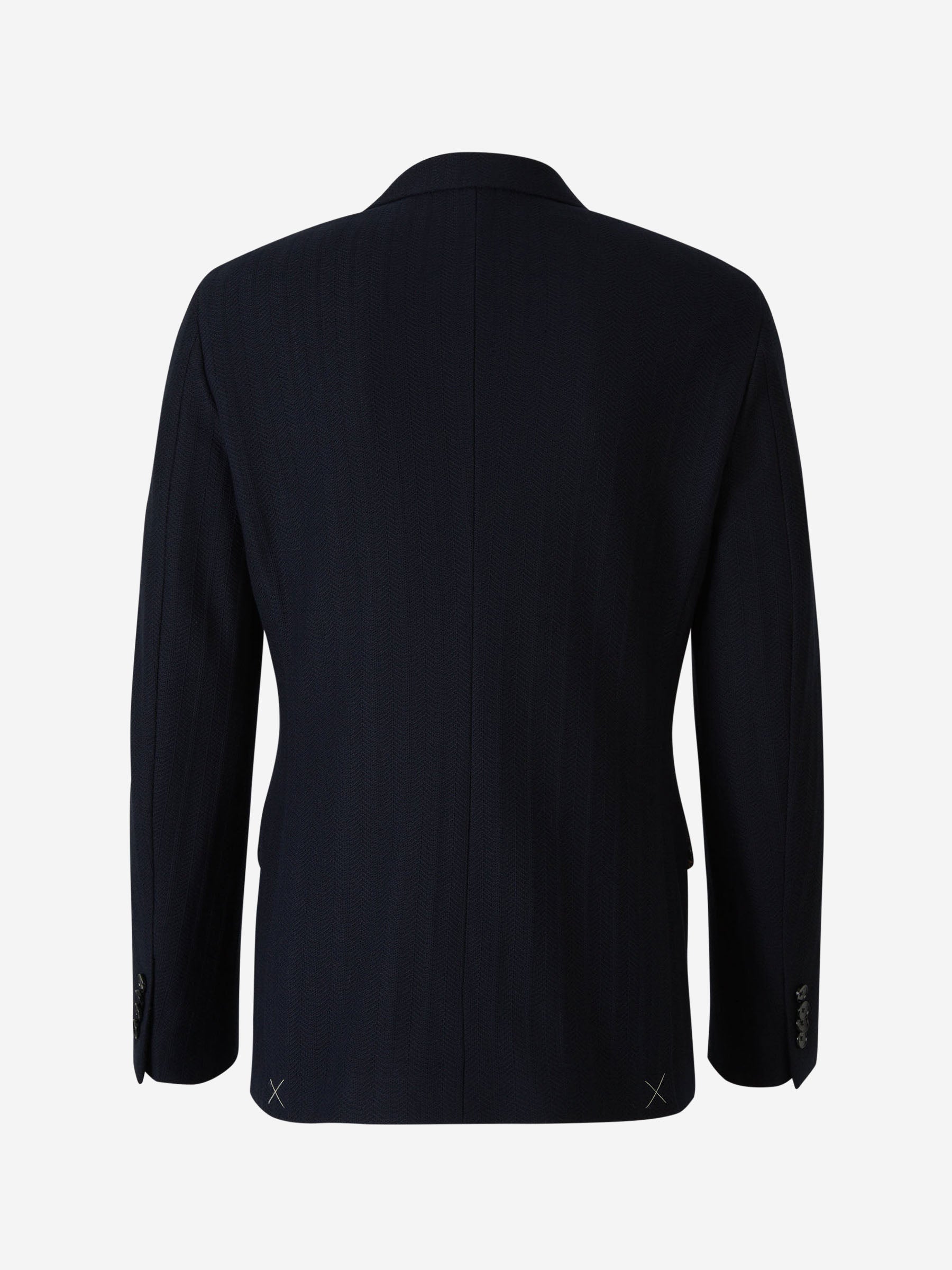 Outlet online Etro Hombre Americana Texturizada Algodón color Azul Noche sku 302-003439 01 - Foto 2