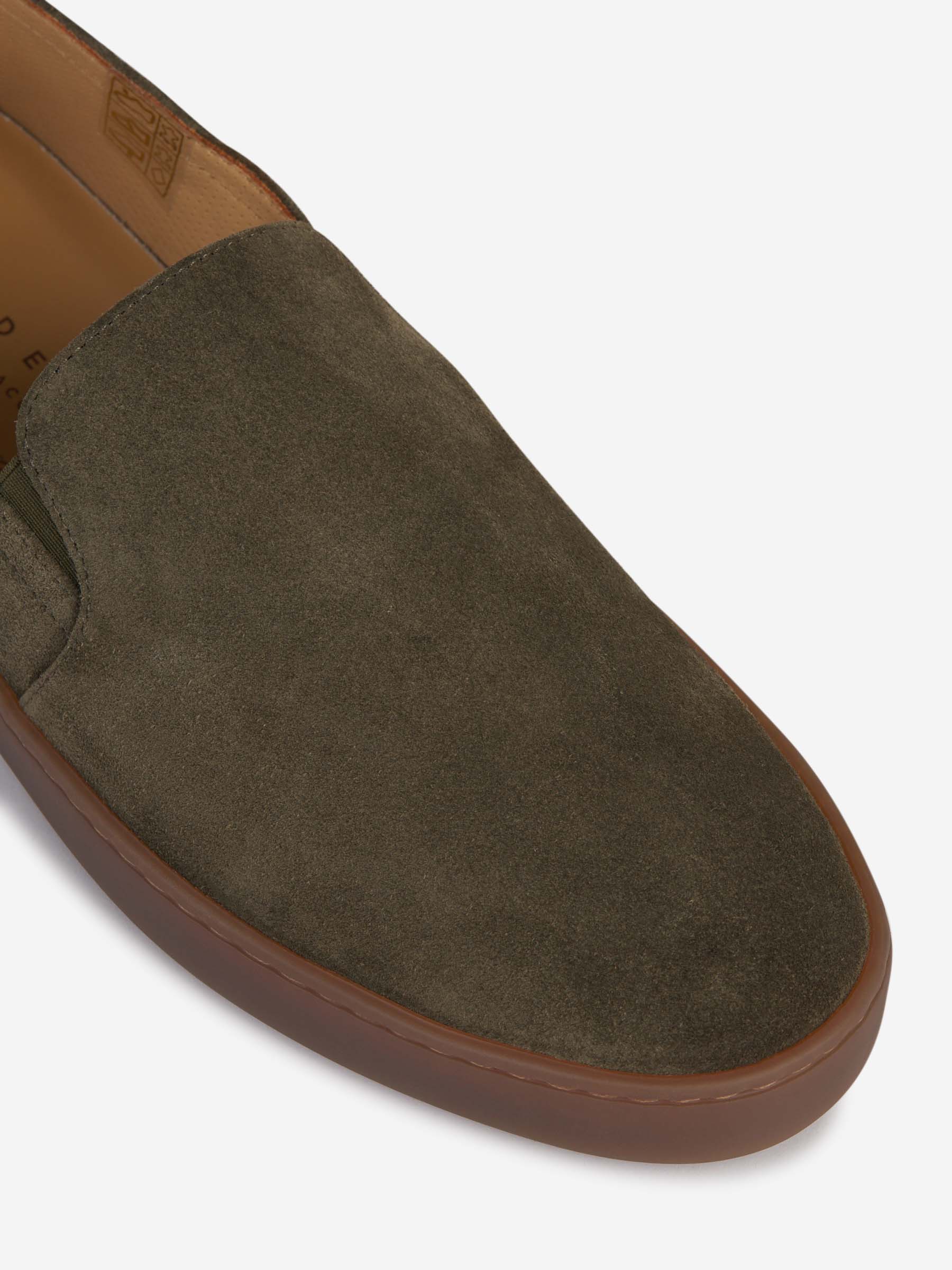 Outlet online Henderson Baracco Hombre Mocasines Rodi.55 color Verde Oscuro sku 611-004392 02 - Foto 5