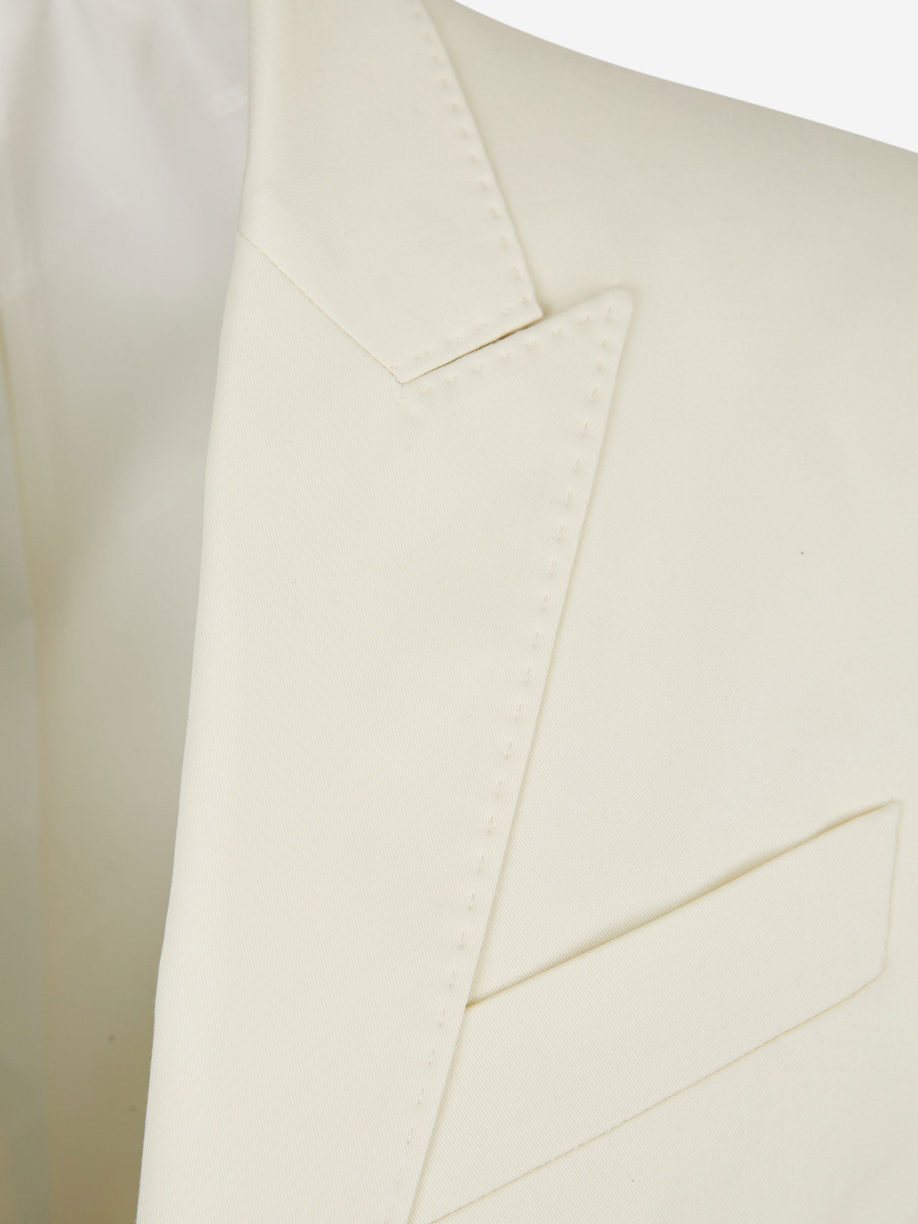 Outlet online Dsquared2 Hombre Traje Liso Algodón color Blanco sku 312-002816 01 - Foto 3
