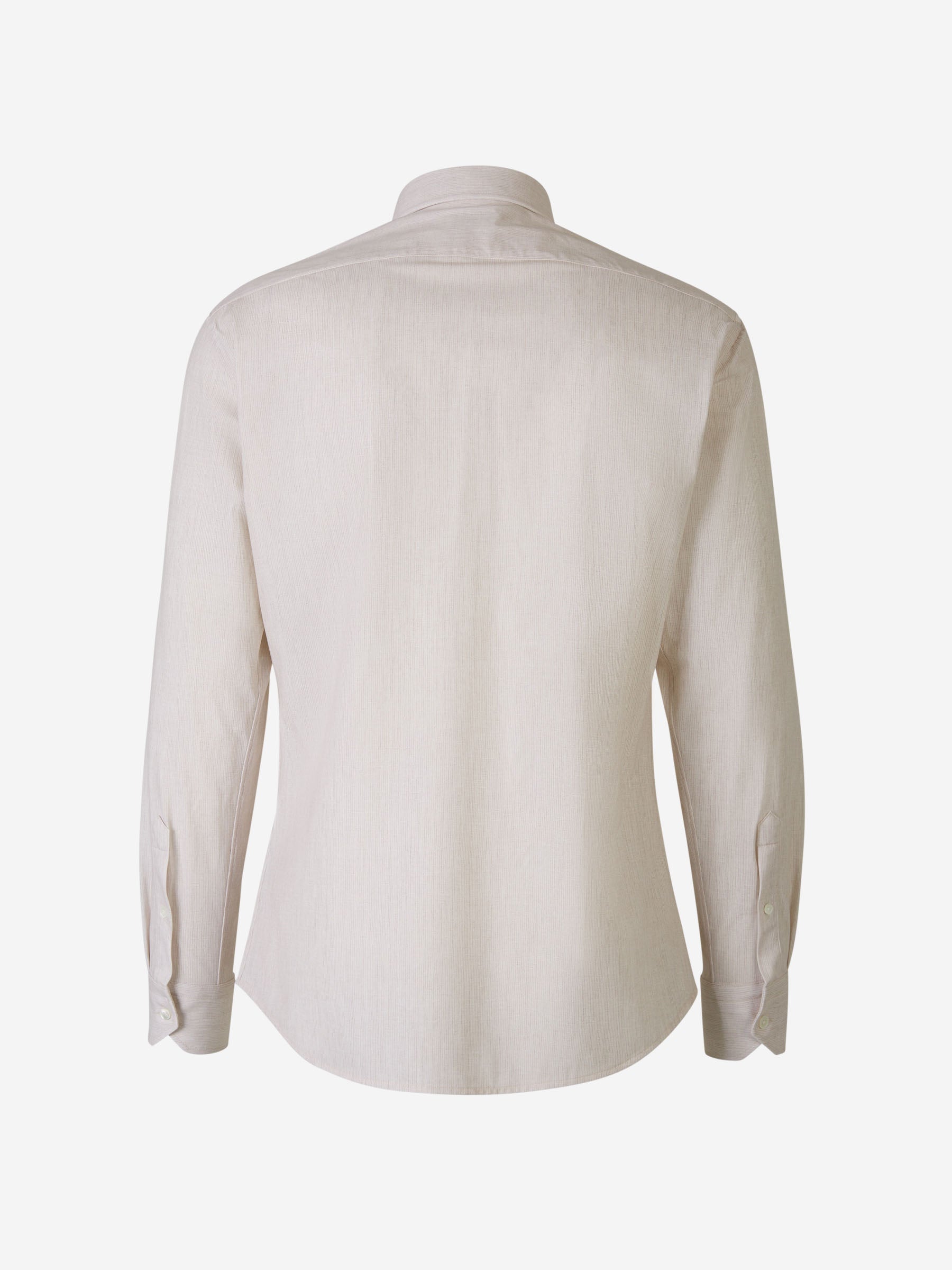 Outlet online Traiano Milano Hombre Camisa Motivo Rayas color Beis sku 531-006236 01 - Foto 2