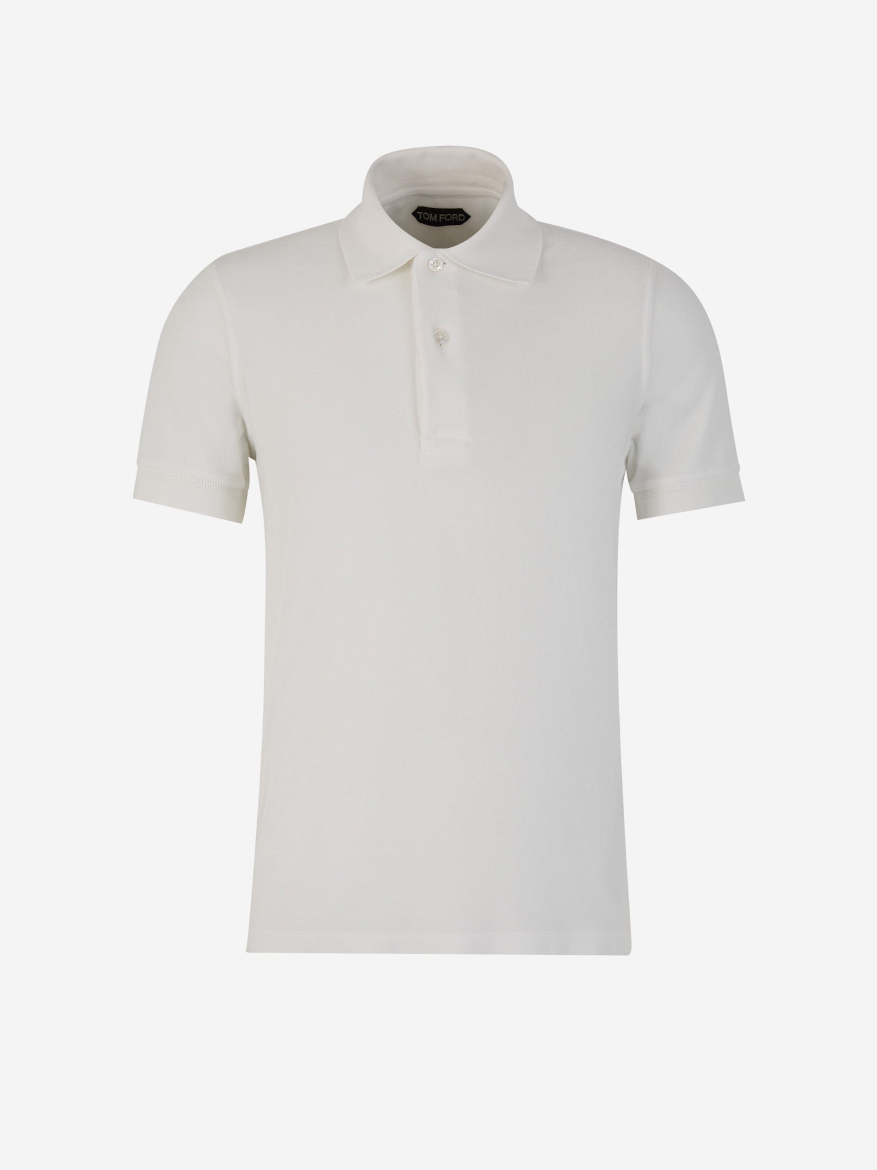 Outlet online Tom Ford Hombre Polo Punto Algodón color Blanco sku 552-001446 01 - Foto 1