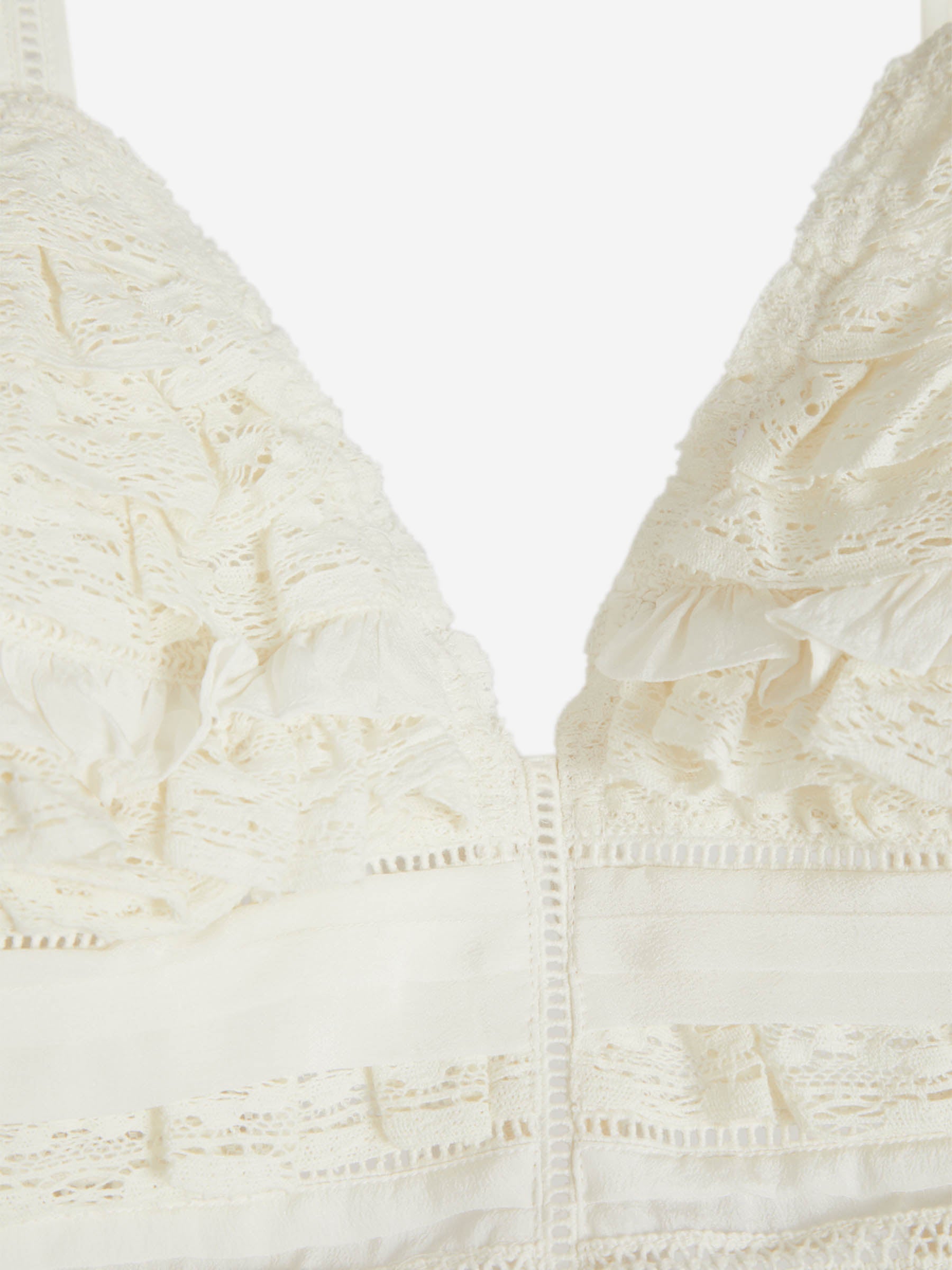 Outlet online Dorothee Schumacher Mujer Top Crochet color Crema sku 703-002201 01 - Foto 4