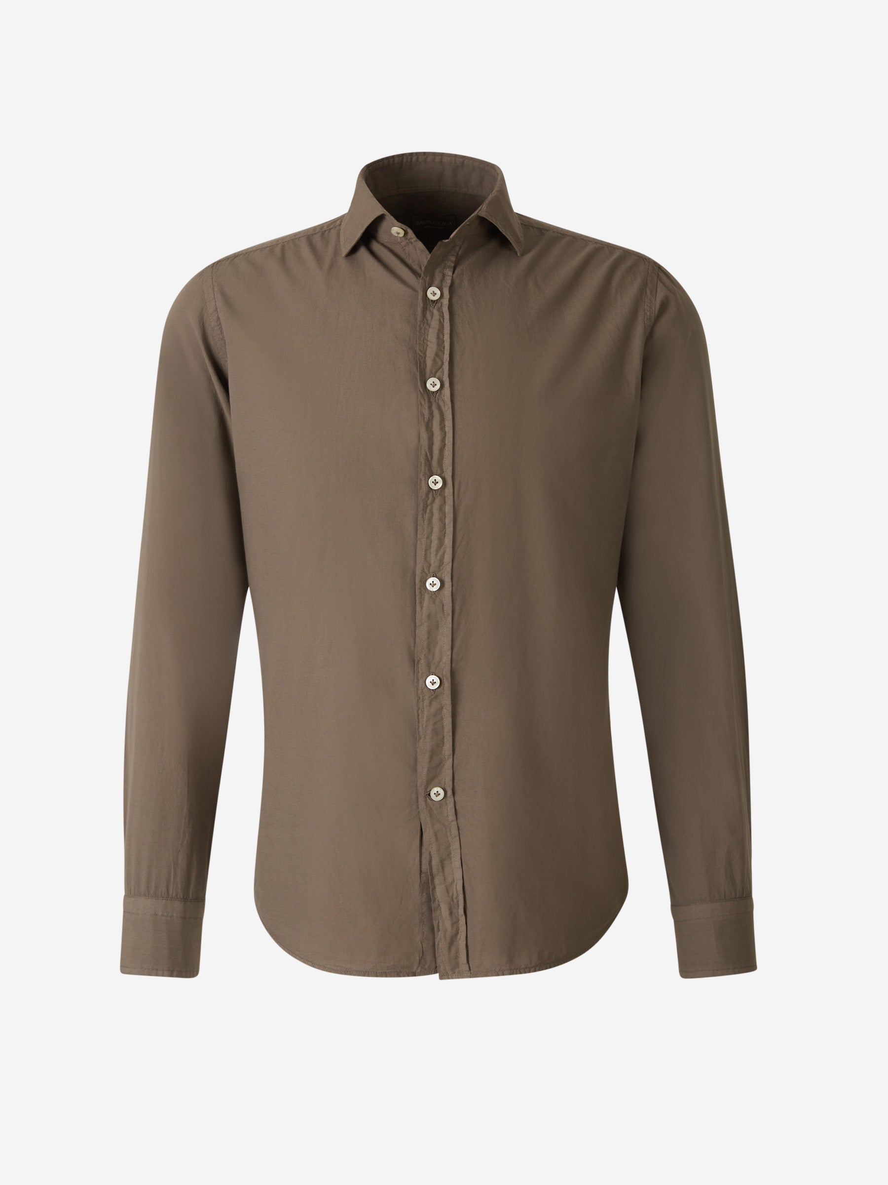 Outlet online Santa Eulalia Hombre Camisa Formal Algodón color Marrón sku 531-006251 03 - Foto 1