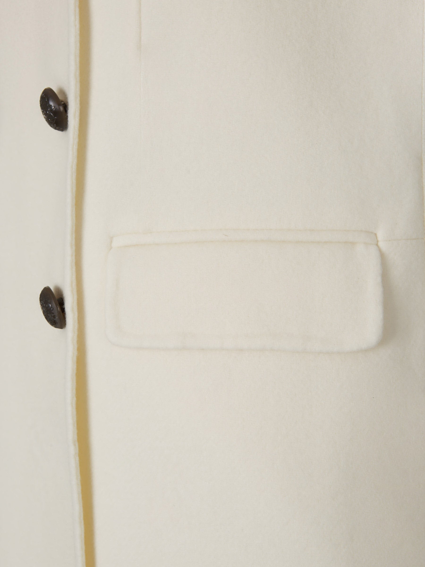 Outlet online Veronica Beard Mujer Chaleco Hoxton Abotonado color Marfil sku 775-000178 01 - Foto 5