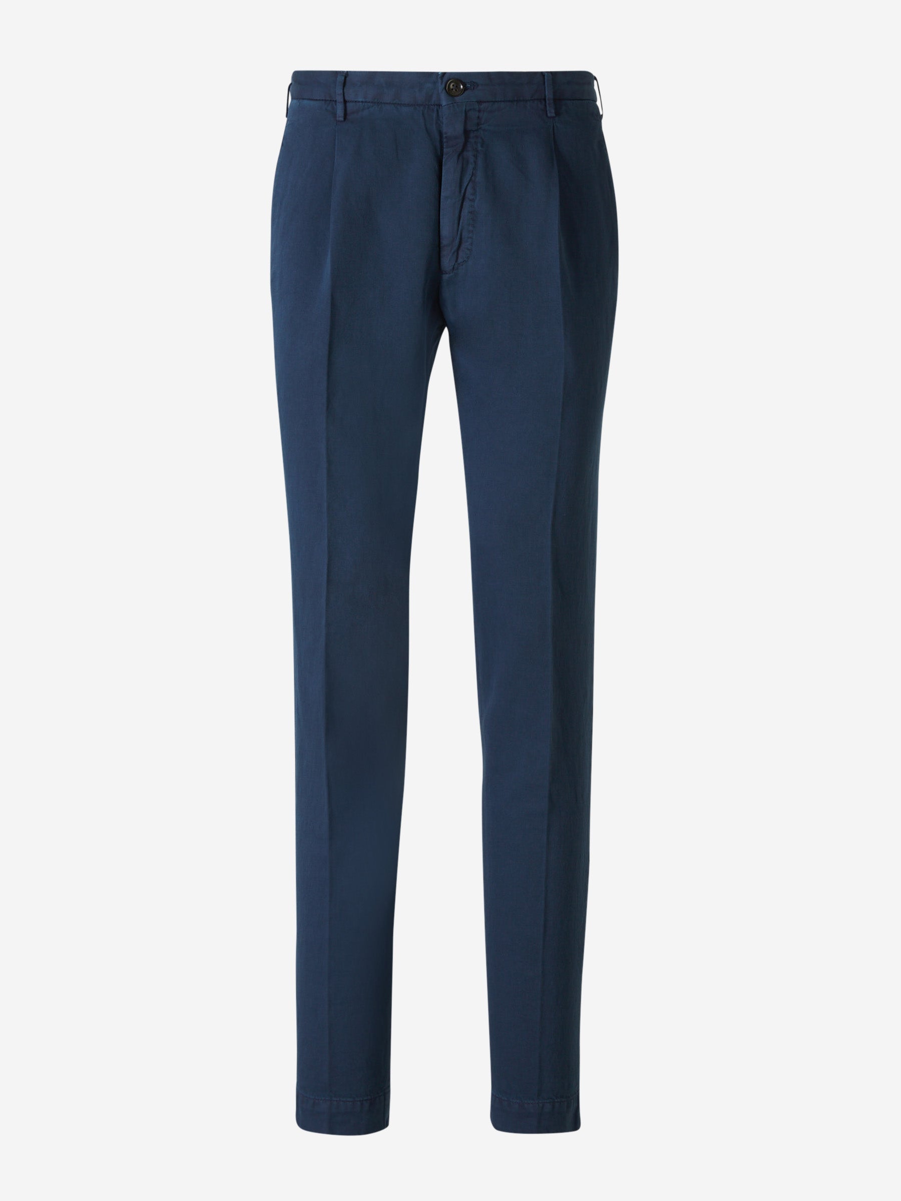 Outlet online Incotex Hombre Pantalones Formales Tapered Fit color Azul Marino sku 521-002976 02 - Foto 1