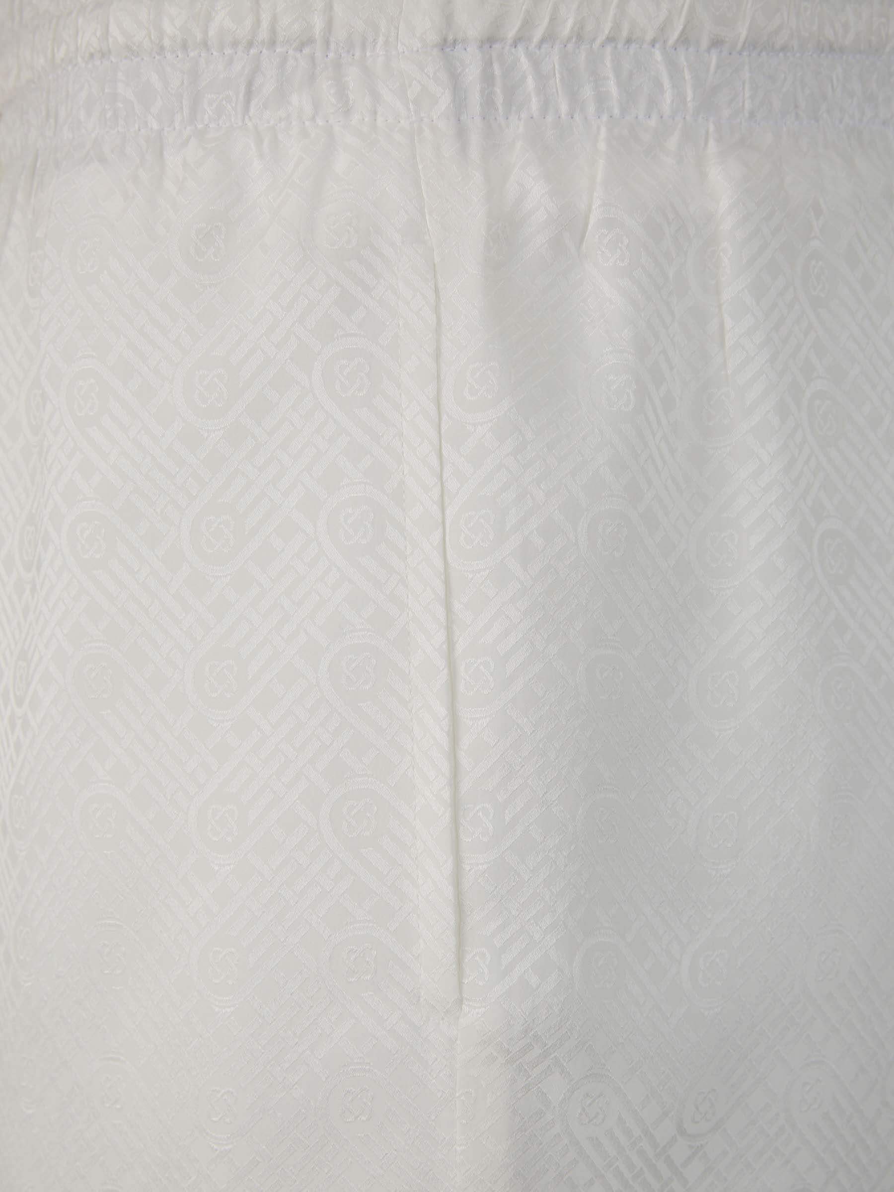 Outlet online Casablanca Hombre Bermudas Seda Casa Way color Marfil sku 523-000907 01 - Foto 3