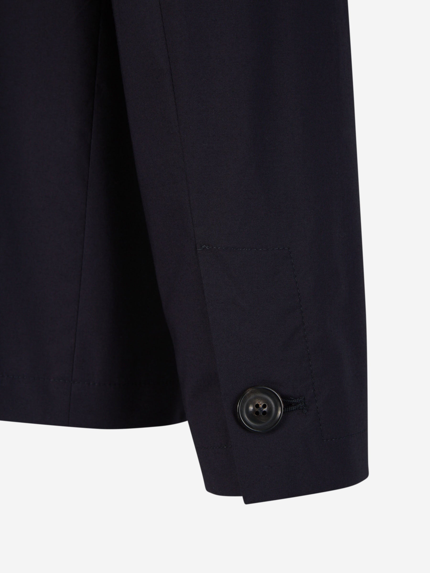 Outlet online Lardini Hombre Sobrecamisa Algodón Bolsillos color Azul Noche sku 302-003418 02 - Foto 4