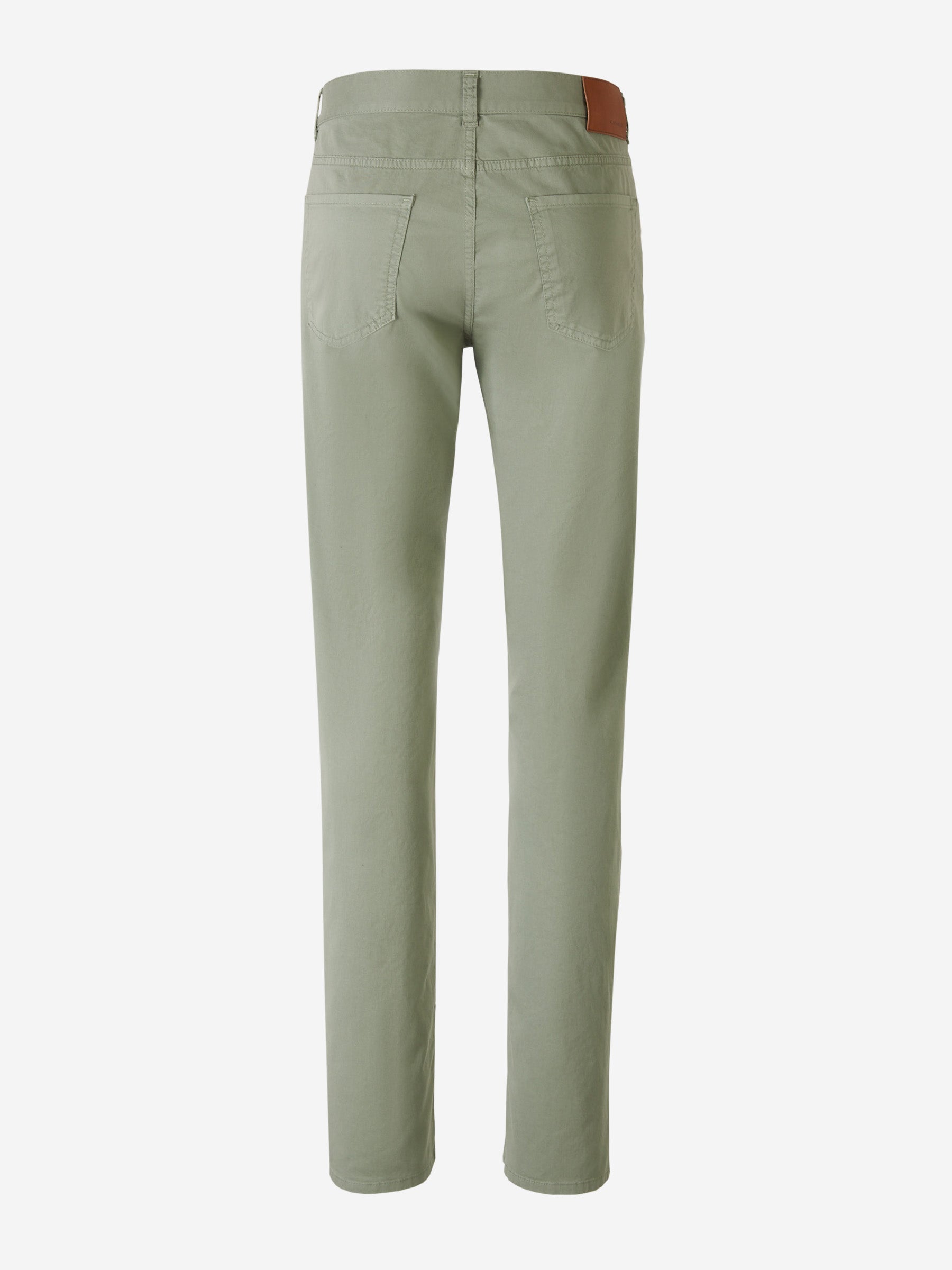 Outlet online Canali Hombre Pantalones 5 Bolsillos color Verde Militar sku 522-002628 03 - Foto 2