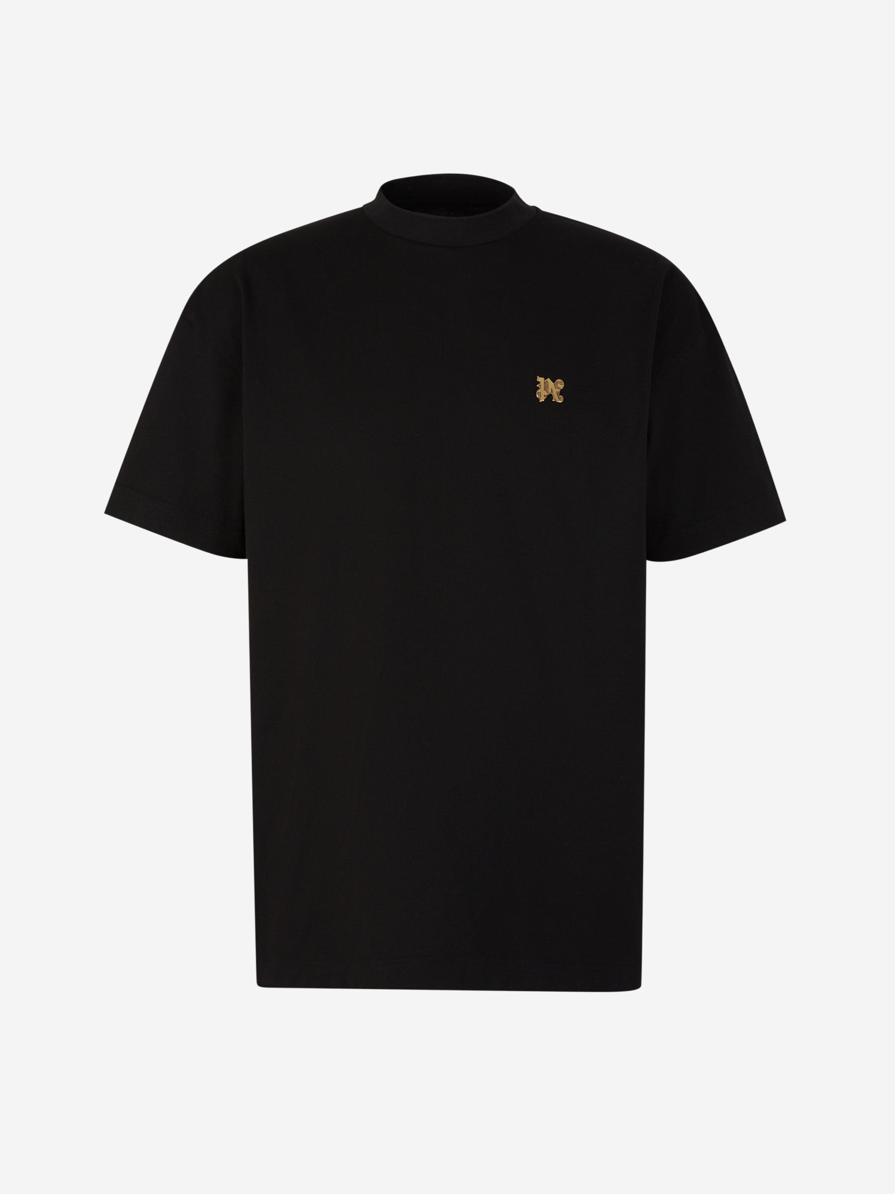 Outlet online Palm Angels Hombre Camiseta Monograma Pin color Negro sku 553-003593 01 - Foto 1