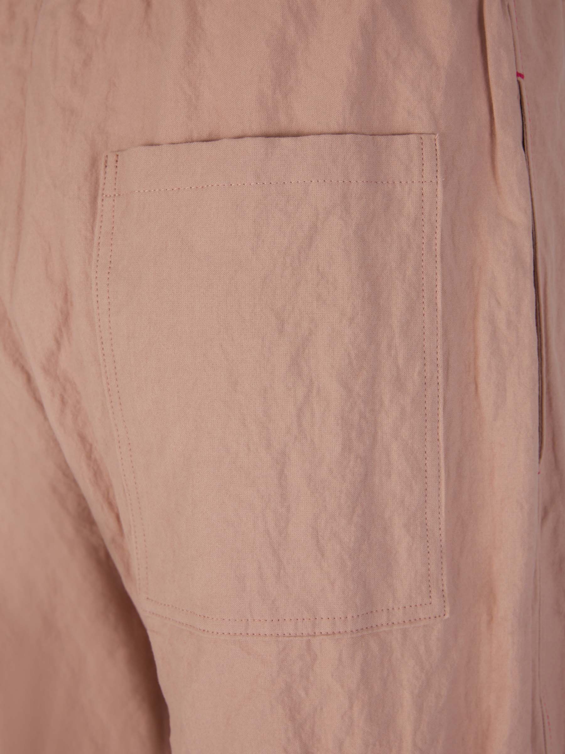 Acne Studios Pantalones Anchos Algodón color Rosa Envejecido sku 761-003478 01 - Foto 5
