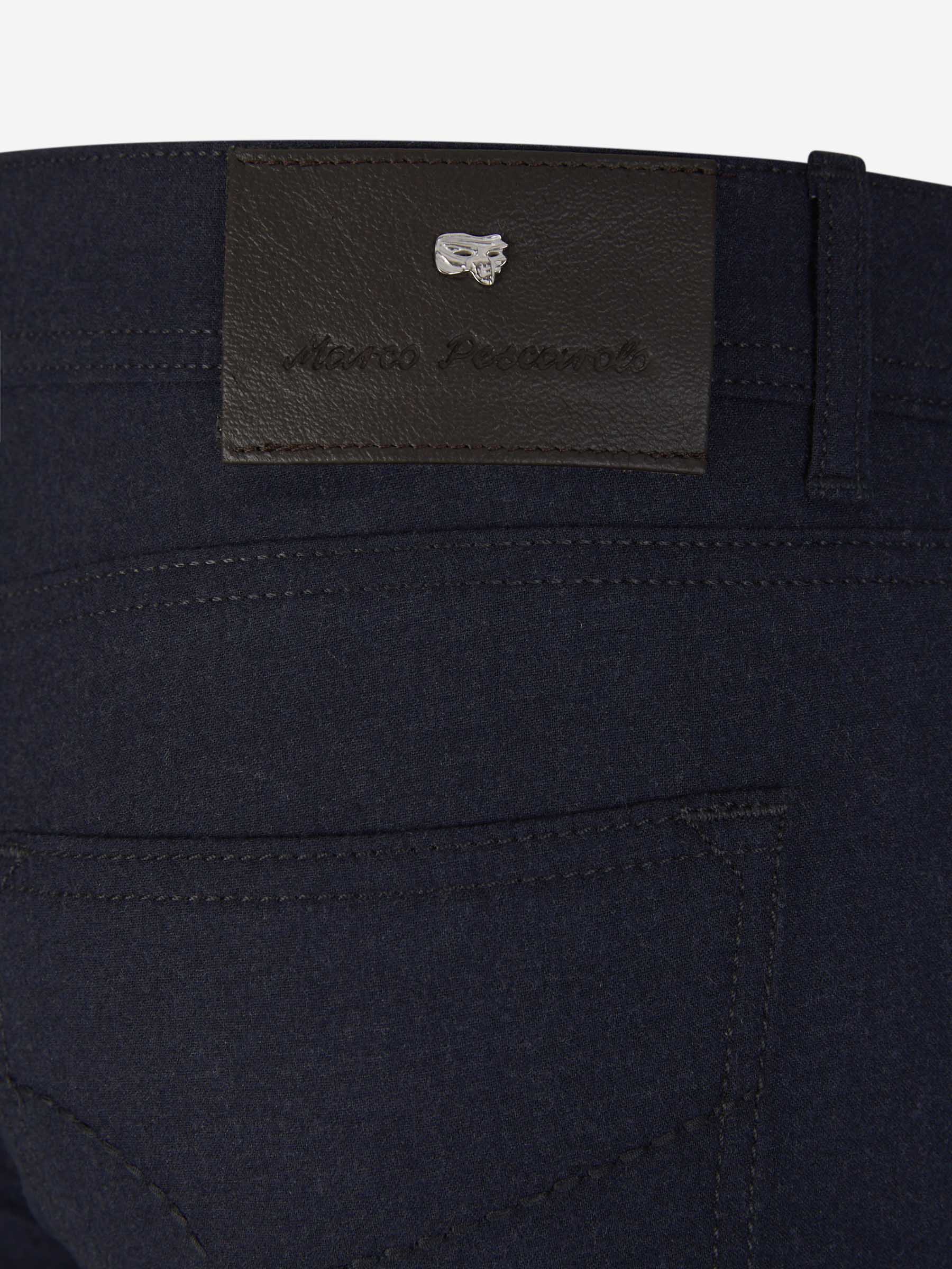 Outlet online Marco Pescarolo Hombre Pantalones Cinco Bolsillos color Azul Noche sku 522-002700 01 - Foto 5